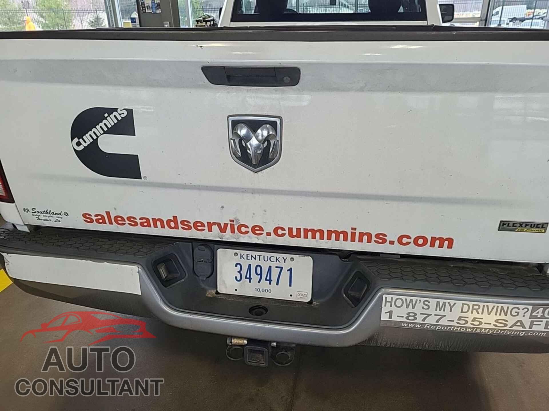 DODGE RAM 1500 2011 - 3D7JB1EP4BG586426