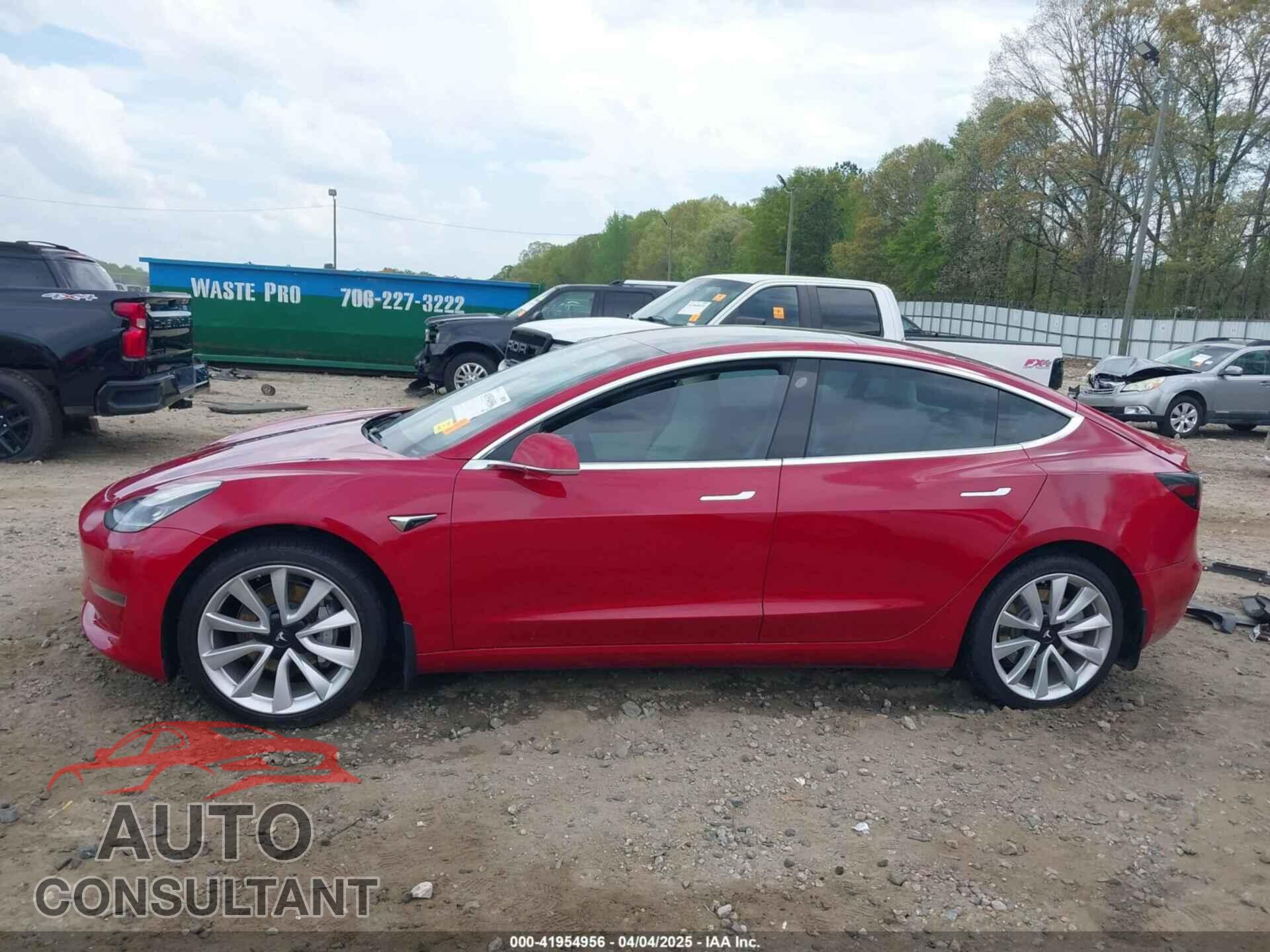 TESLA MODEL 3 2019 - 5YJ3E1EA7KF445040