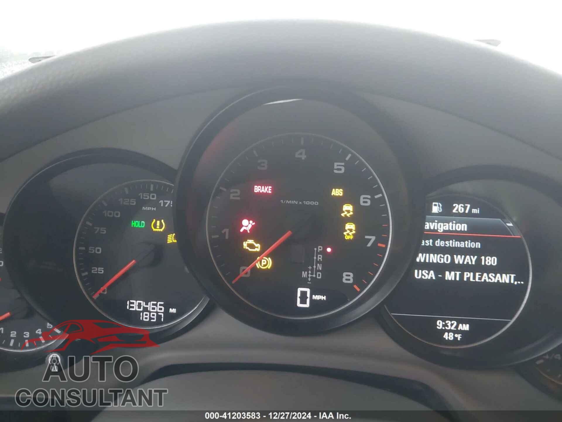 PORSCHE PANAMERA 2012 - WP0AA2A72CL072121