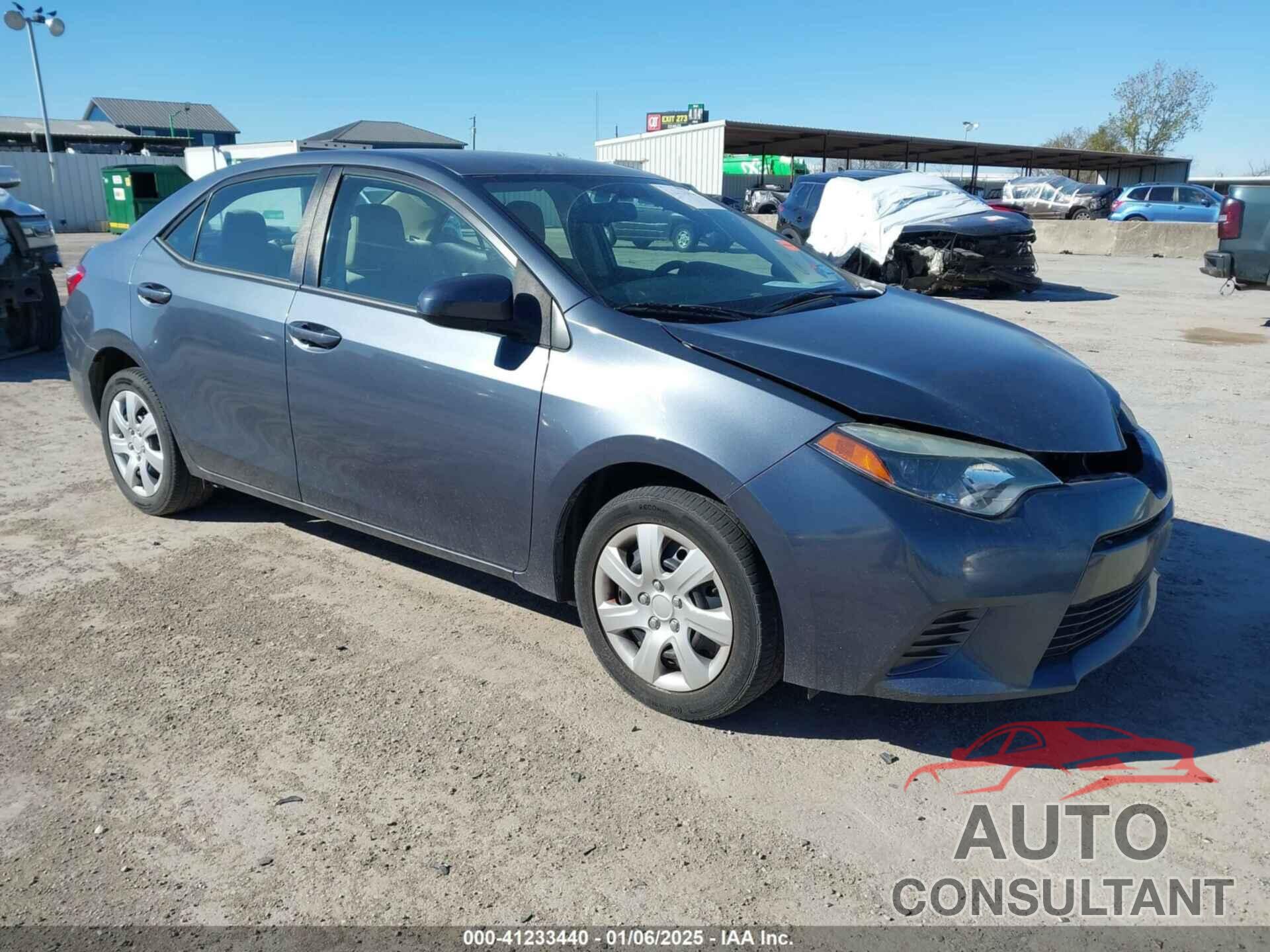 TOYOTA COROLLA 2016 - 5YFBURHE9GP475583