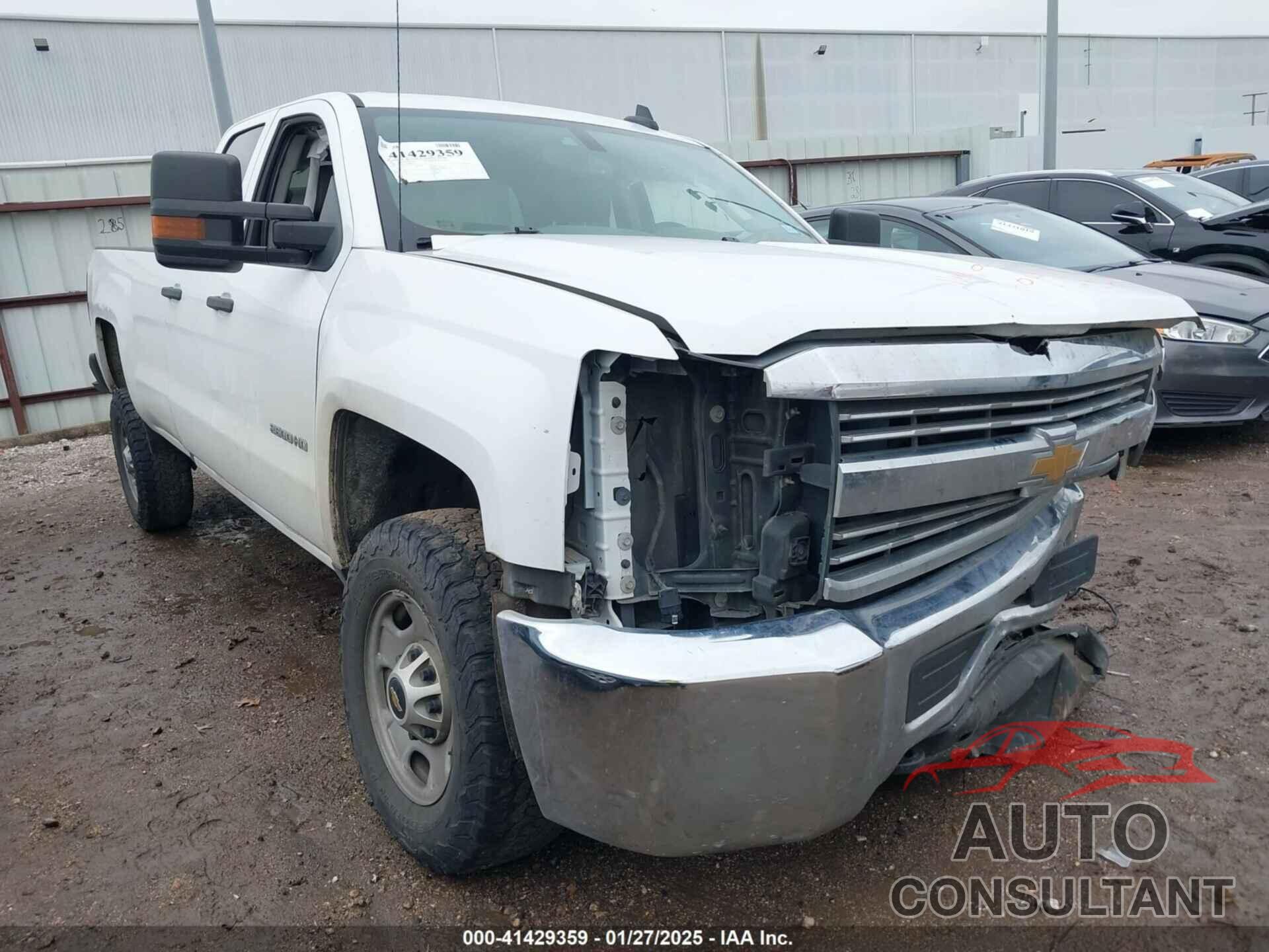 CHEVROLET SILVERADO 2500HD 2018 - 1GC2CUEG2JZ298724