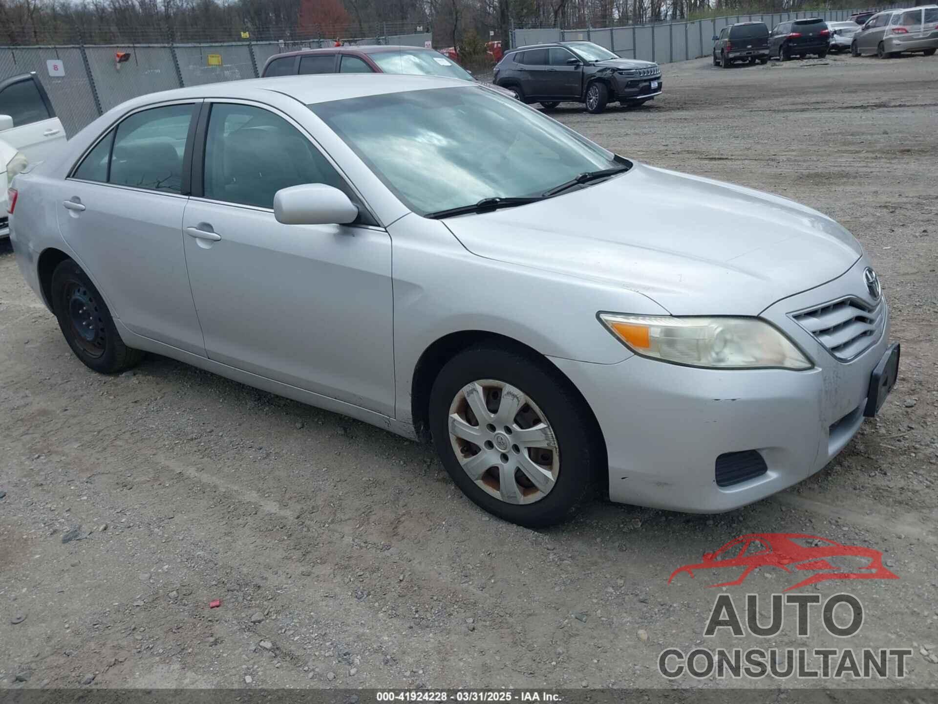 TOYOTA CAMRY 2010 - 4T1BF3EK0AU086306