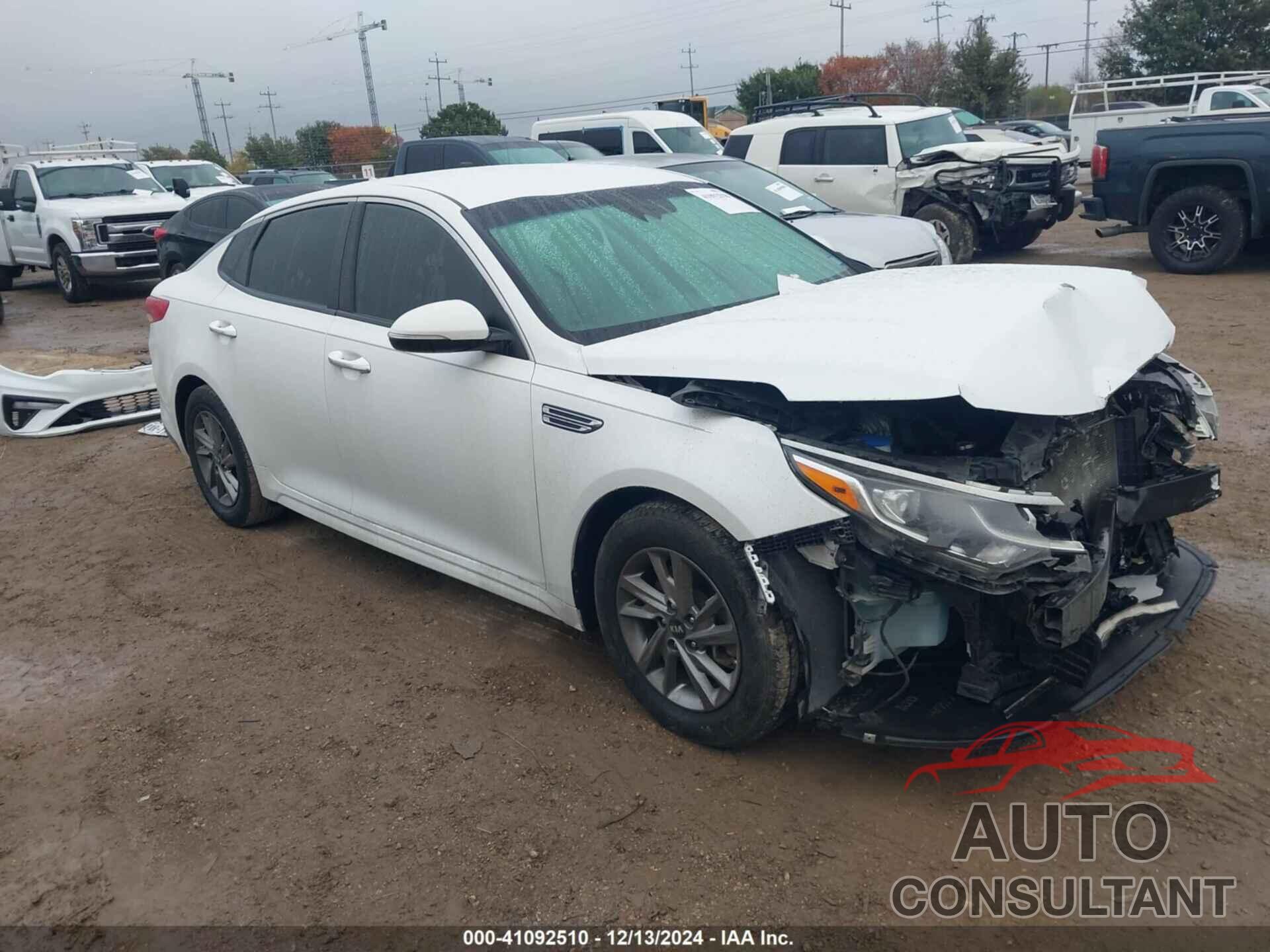 KIA OPTIMA 2019 - 5XXGT4L30KG350958