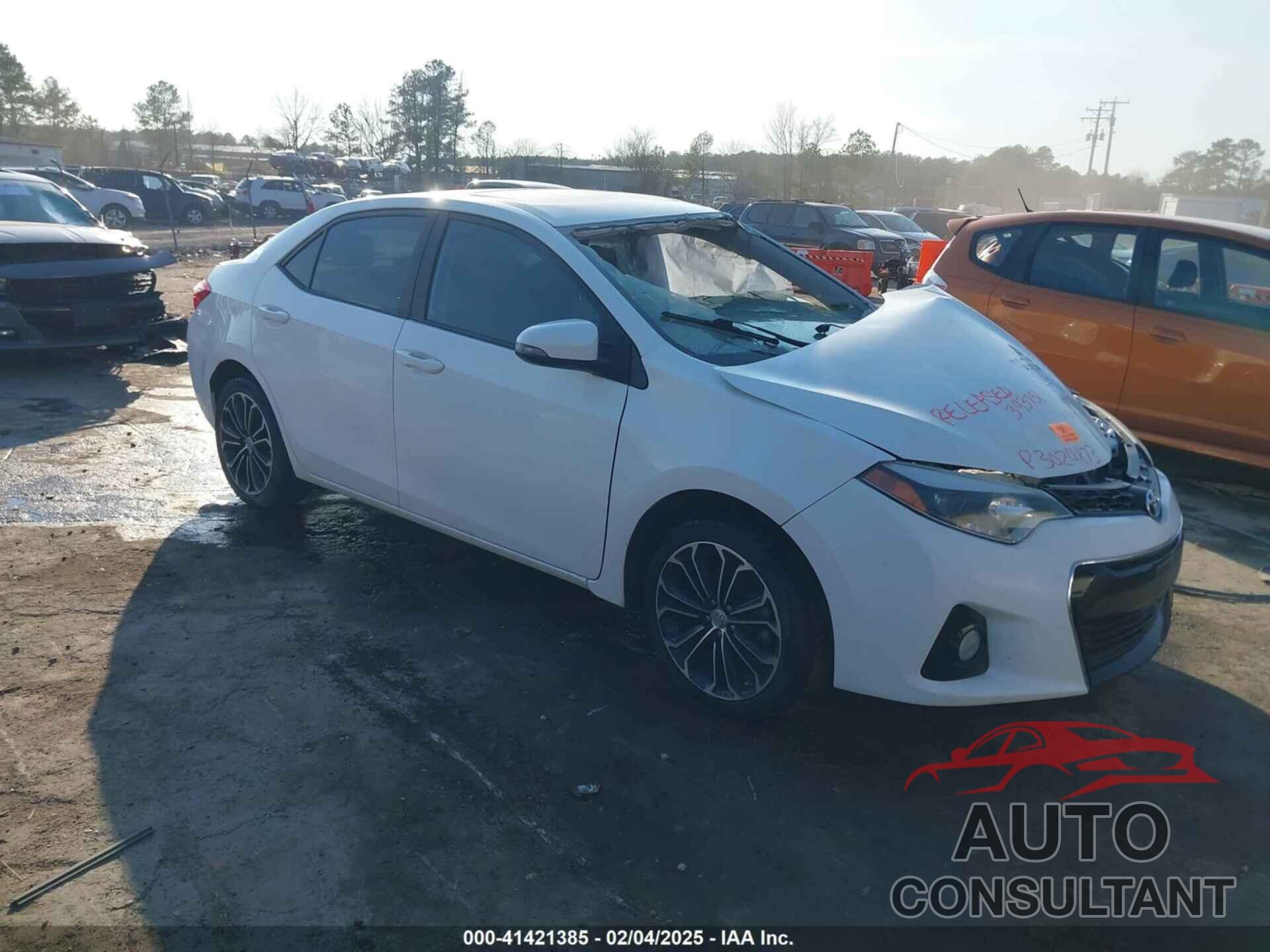TOYOTA COROLLA 2016 - 2T1BURHE2GC720403
