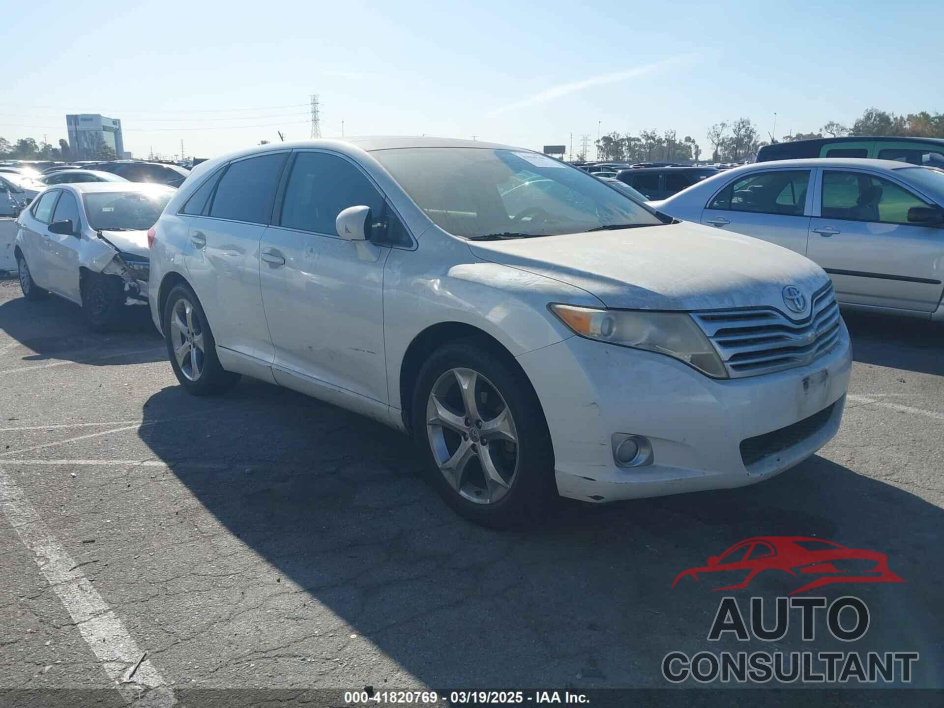 TOYOTA VENZA 2011 - 4T3ZK3BB5BU035424