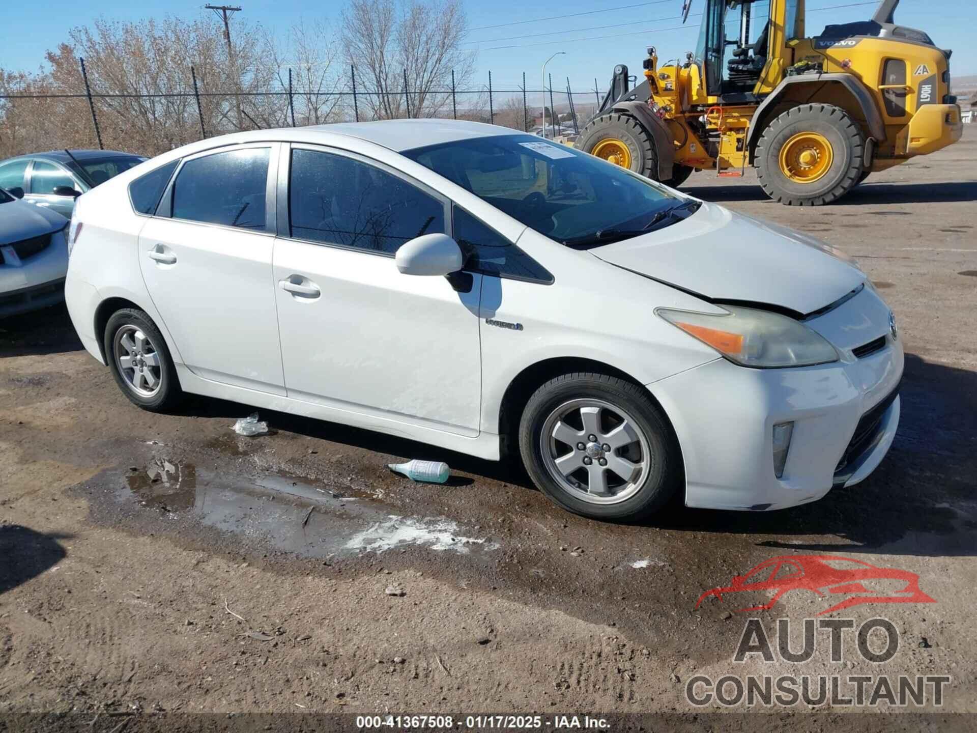 TOYOTA PRIUS 2013 - JTDKN3DU9D5547608