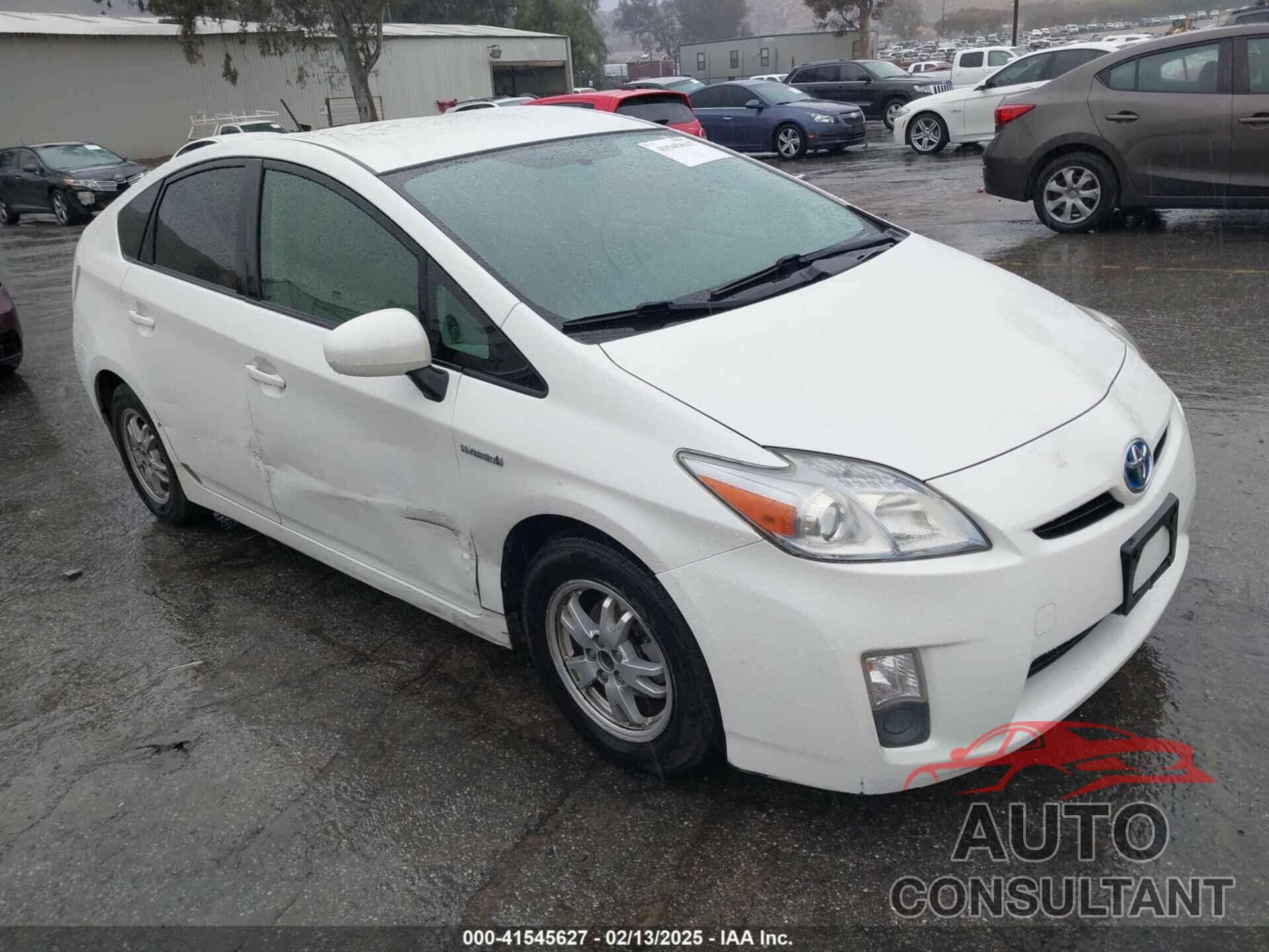 TOYOTA PRIUS 2011 - JTDKN3DU6B5319627