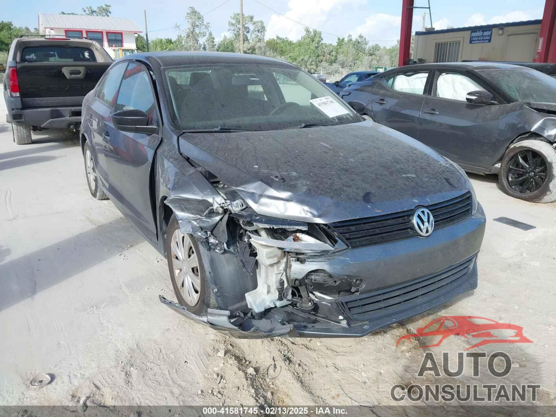 VOLKSWAGEN JETTA 2012 - 3VW2K7AJ1CM408914