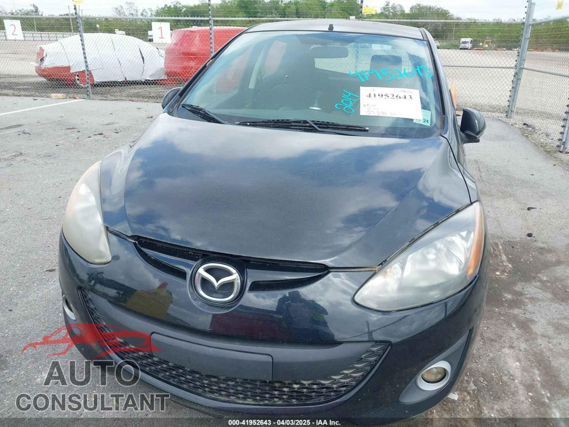 MAZDA MAZDA2 2014 - JM1DE1LY8E0175971