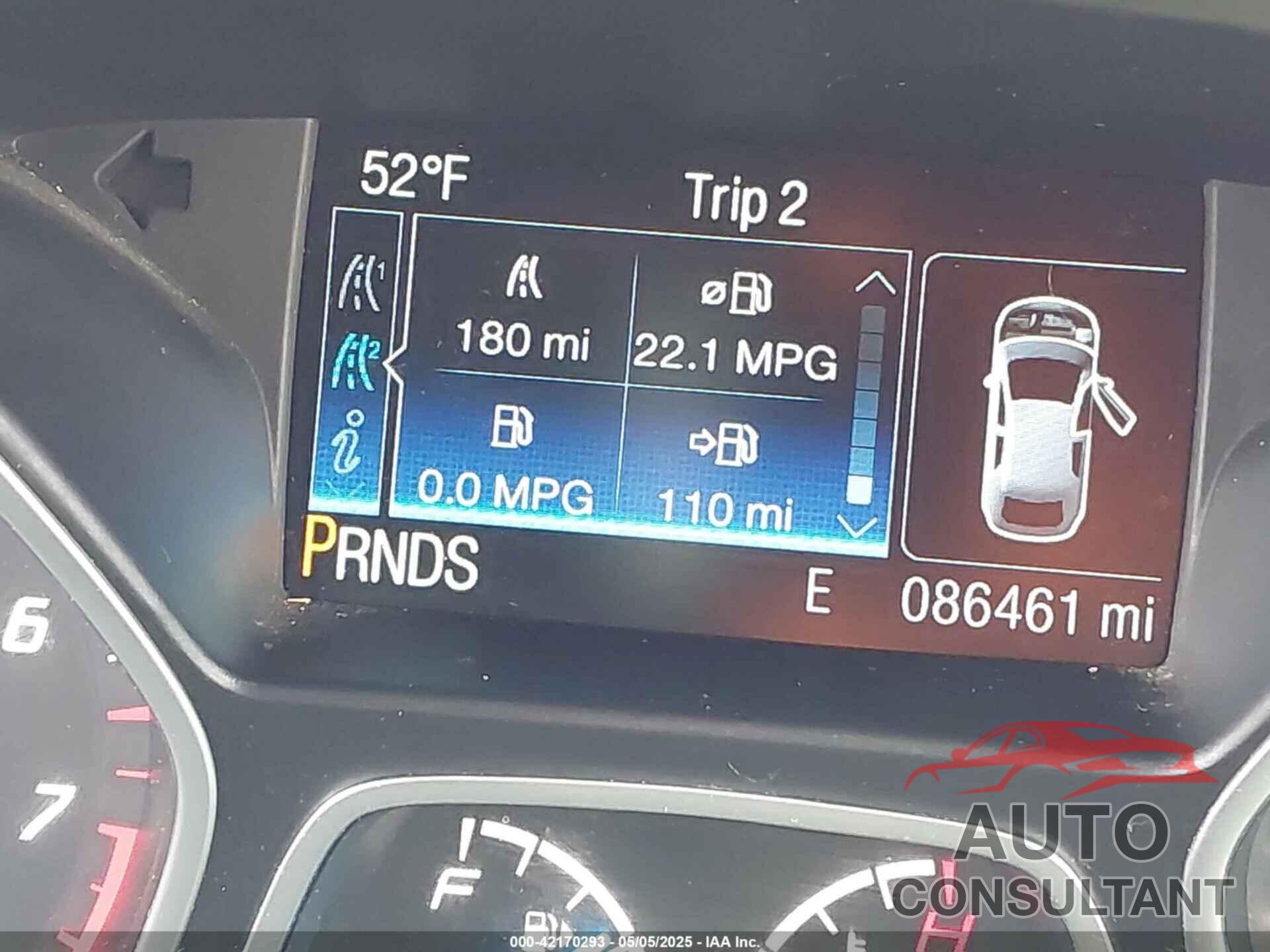 FORD ESCAPE 2015 - 1FMCU9GXXFUB23147