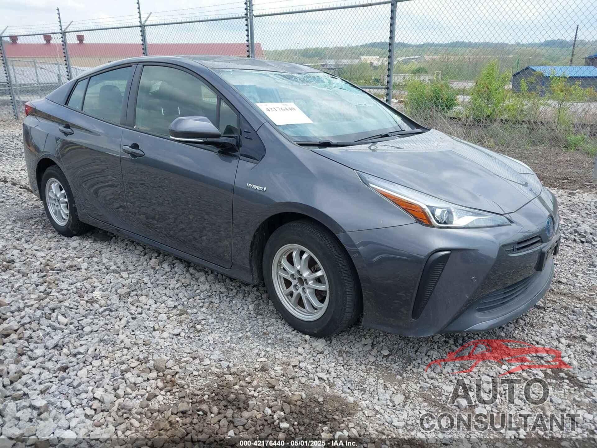 TOYOTA PRIUS 2019 - JTDKARFU5K3096732