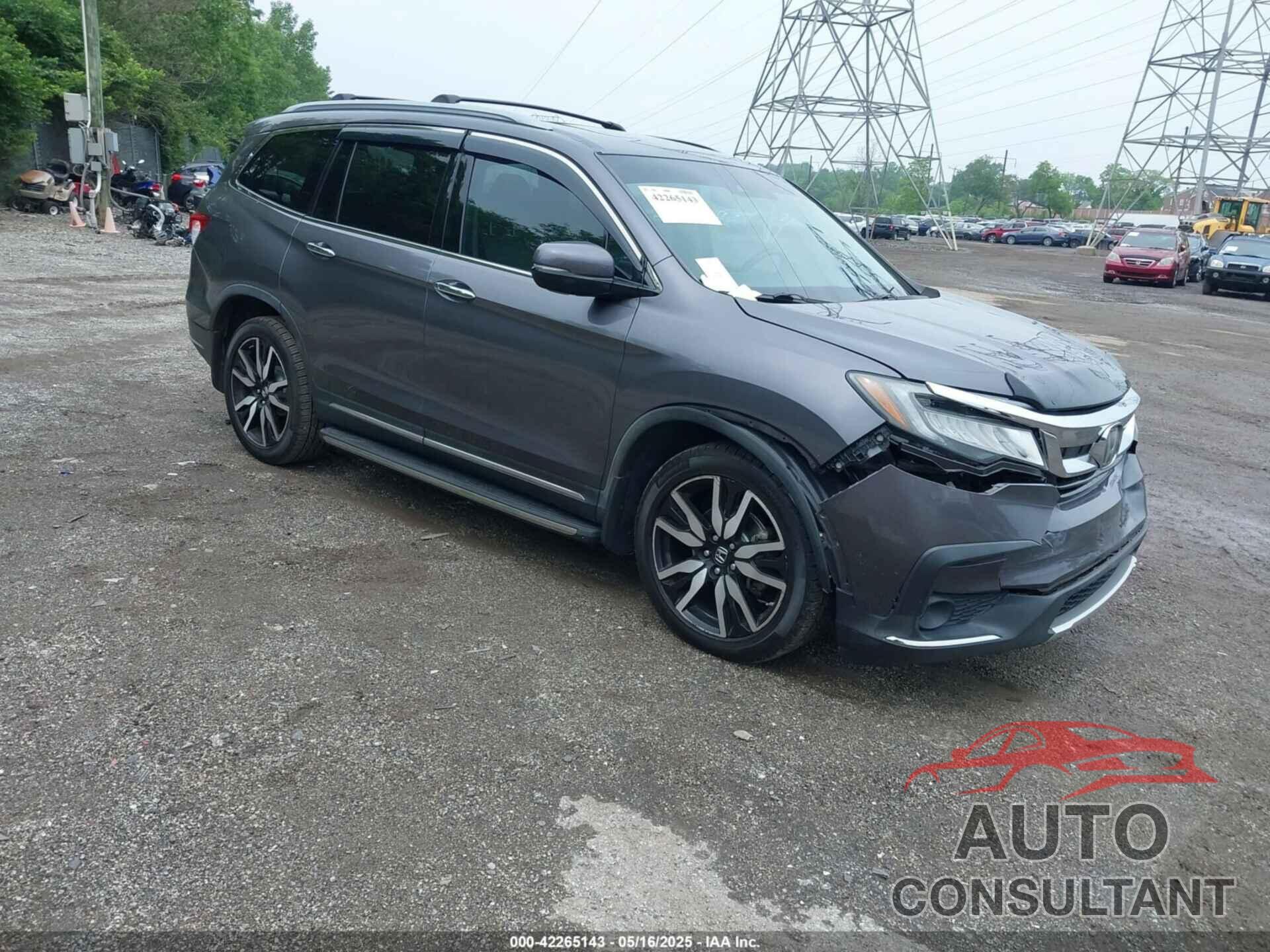 HONDA PILOT 2019 - 5FNYF6H97KB013002