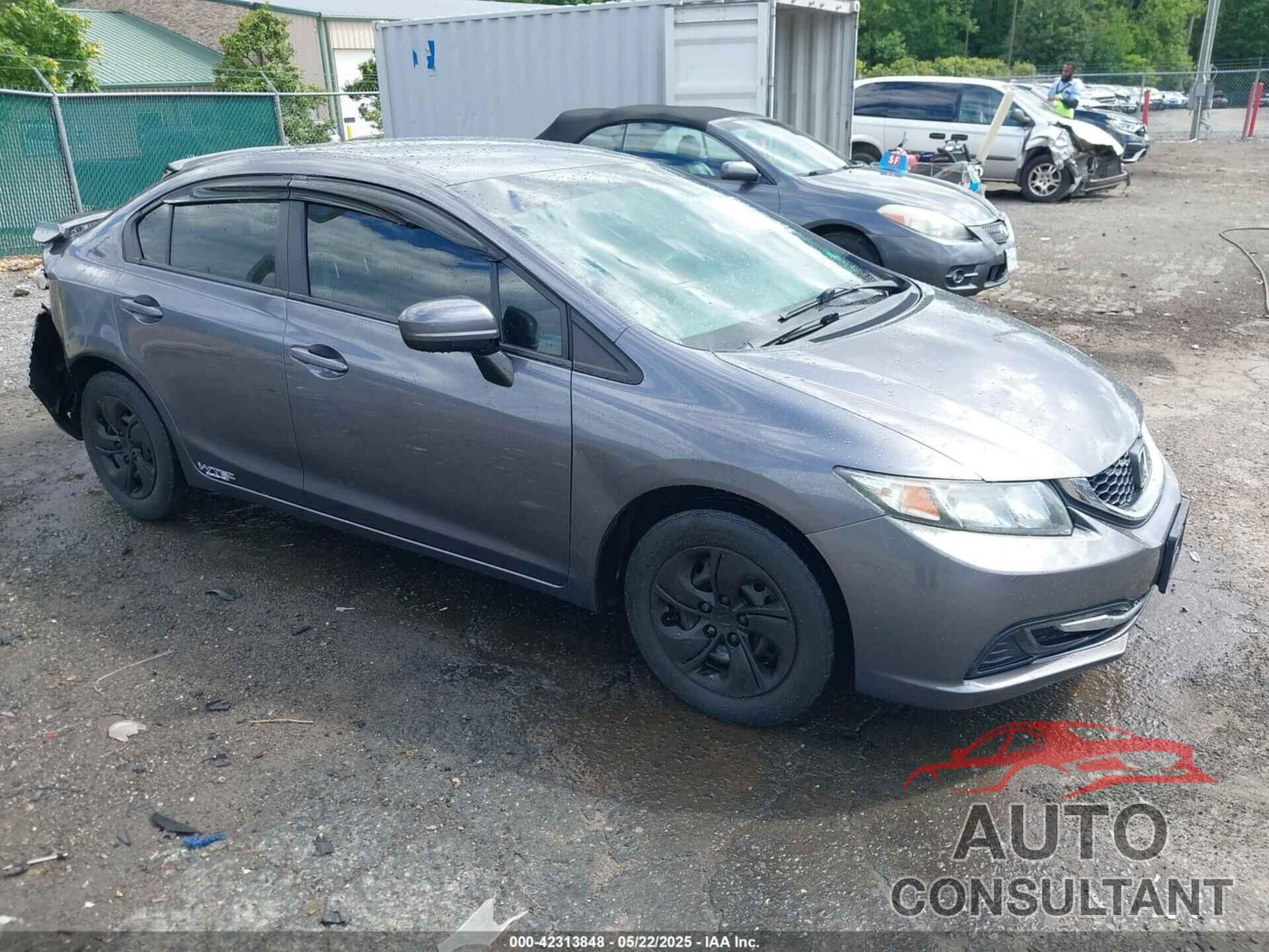 HONDA CIVIC 2014 - 19XFB2F55EE227993