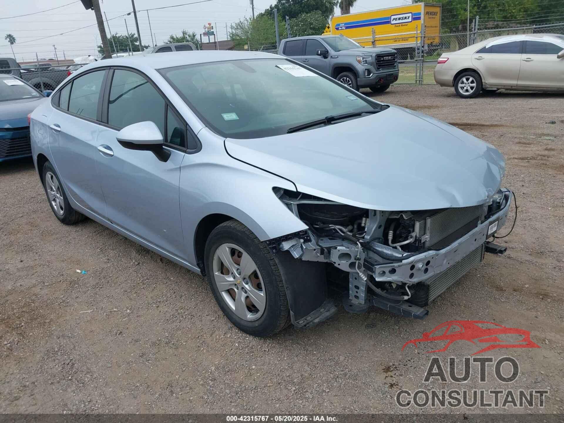 CHEVROLET CRUZE 2018 - 1G1BC5SM3J7195106