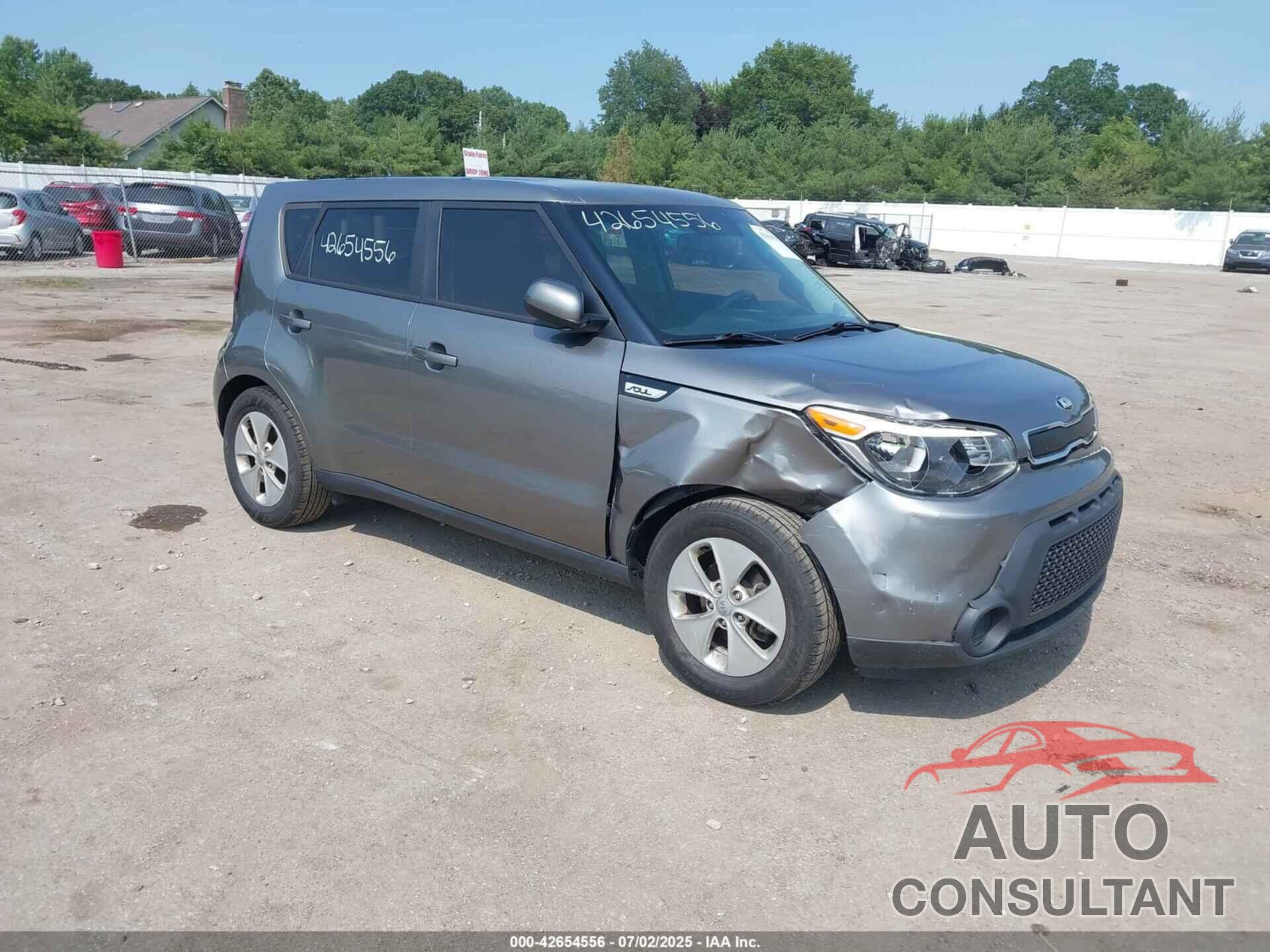 KIA SOUL 2016 - KNDJN2A27G7357338