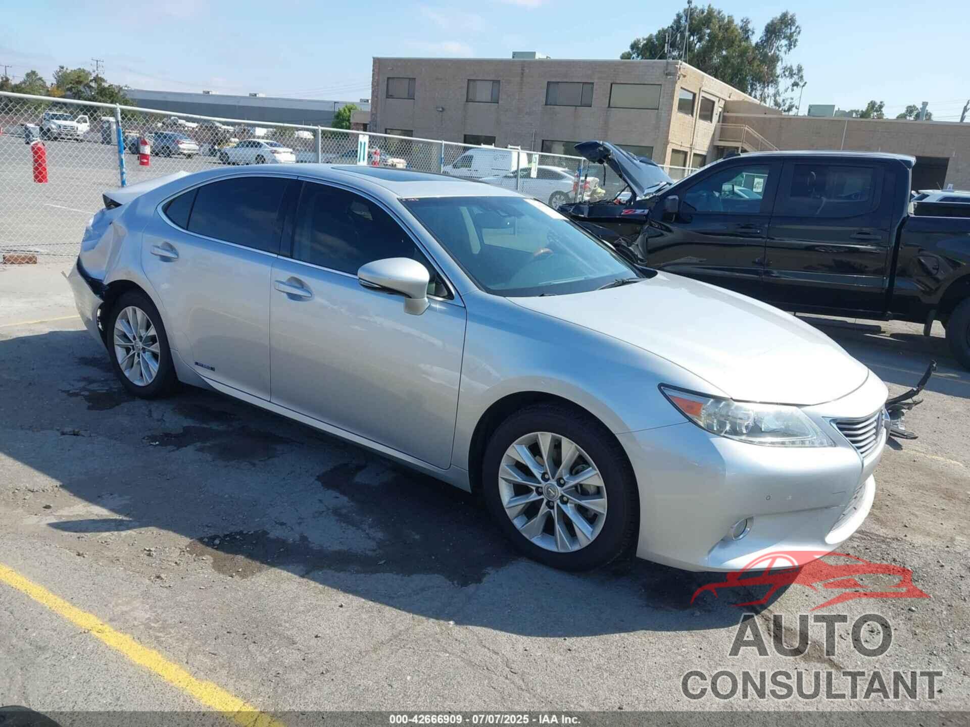 LEXUS ES 300H 2013 - JTHBW1GG1D2020962