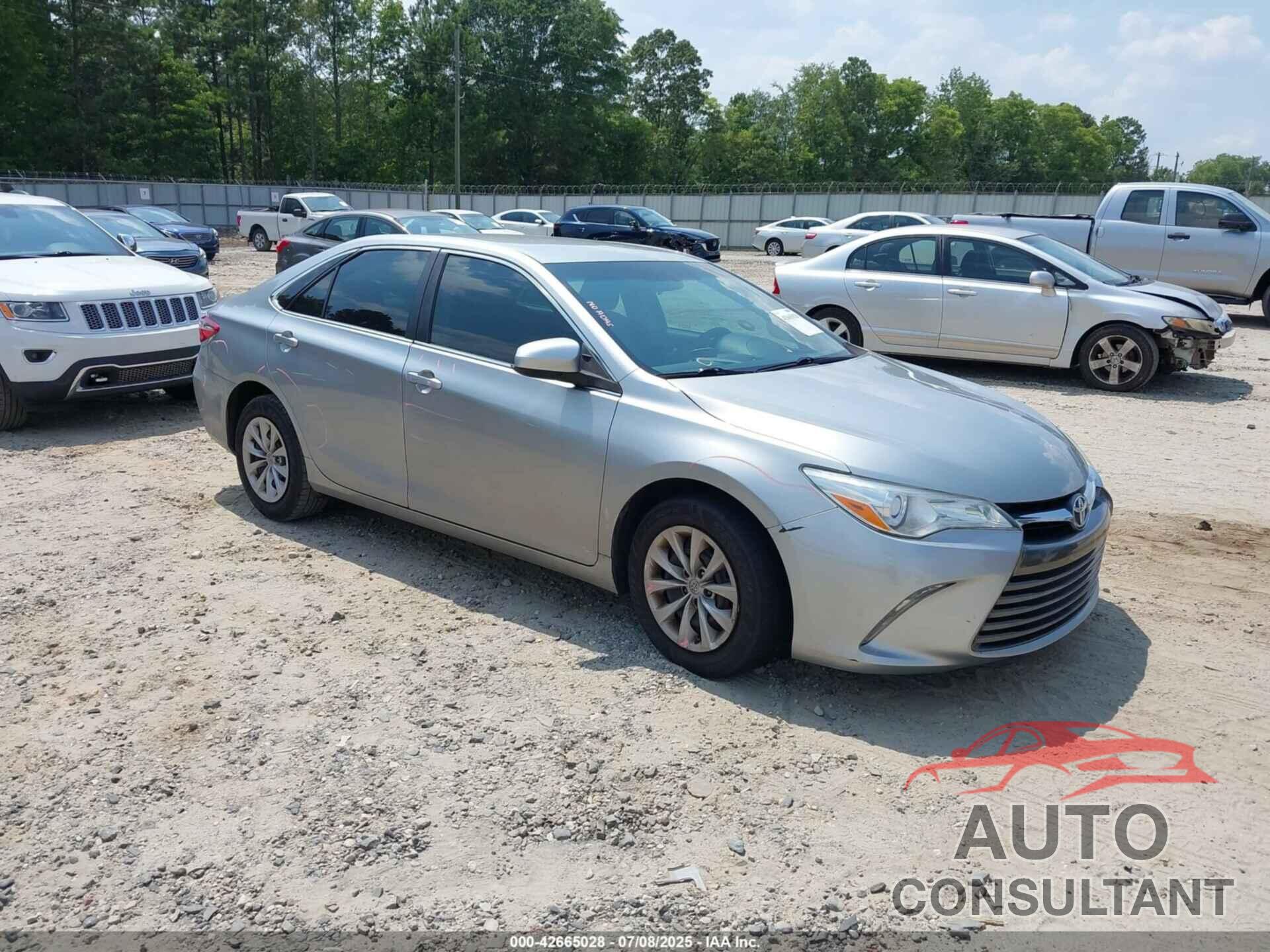 TOYOTA CAMRY 2015 - 4T4BF1FK6FR480974