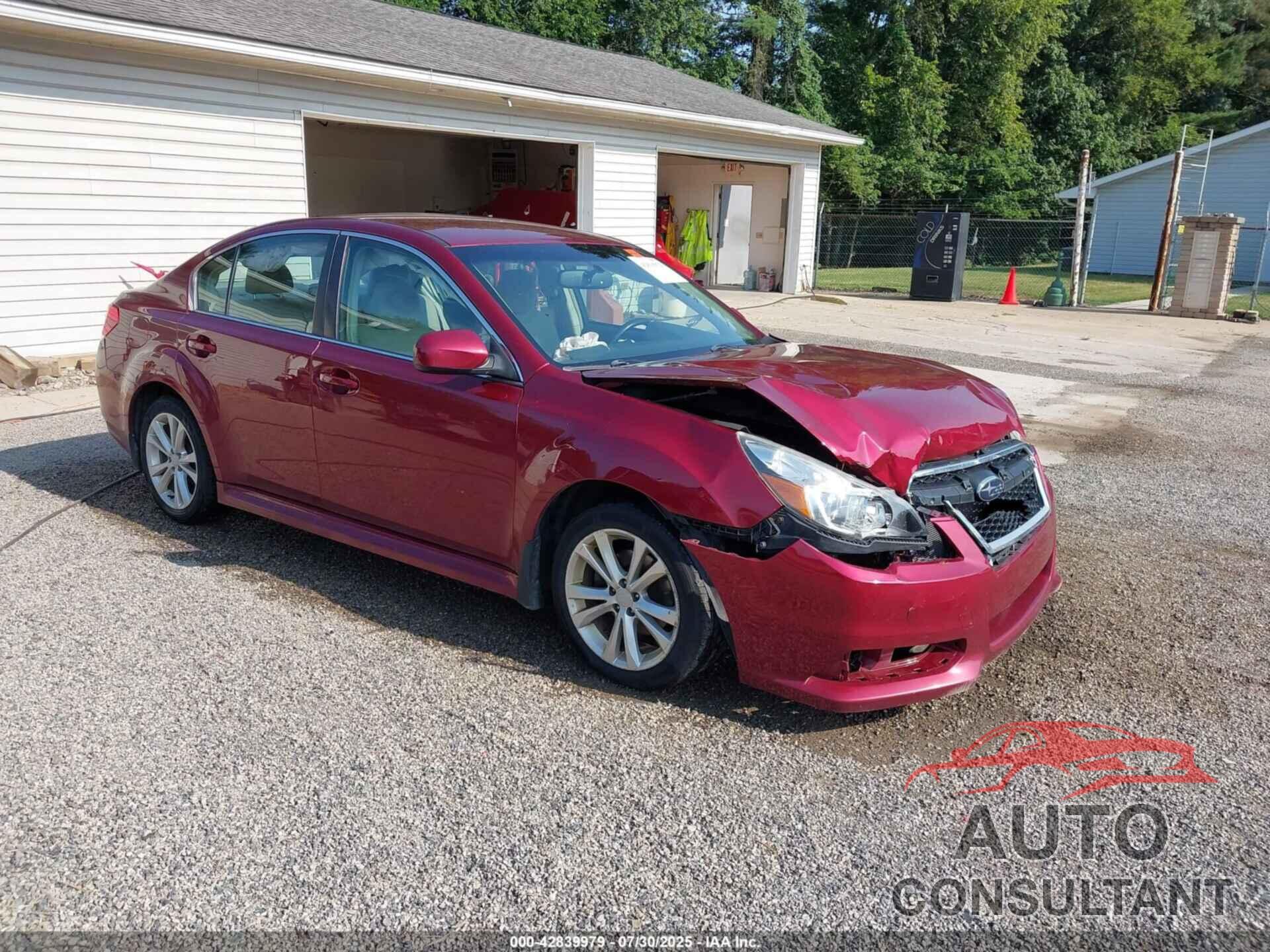 SUBARU LEGACY 2014 - 4S3BMCC63E3016732