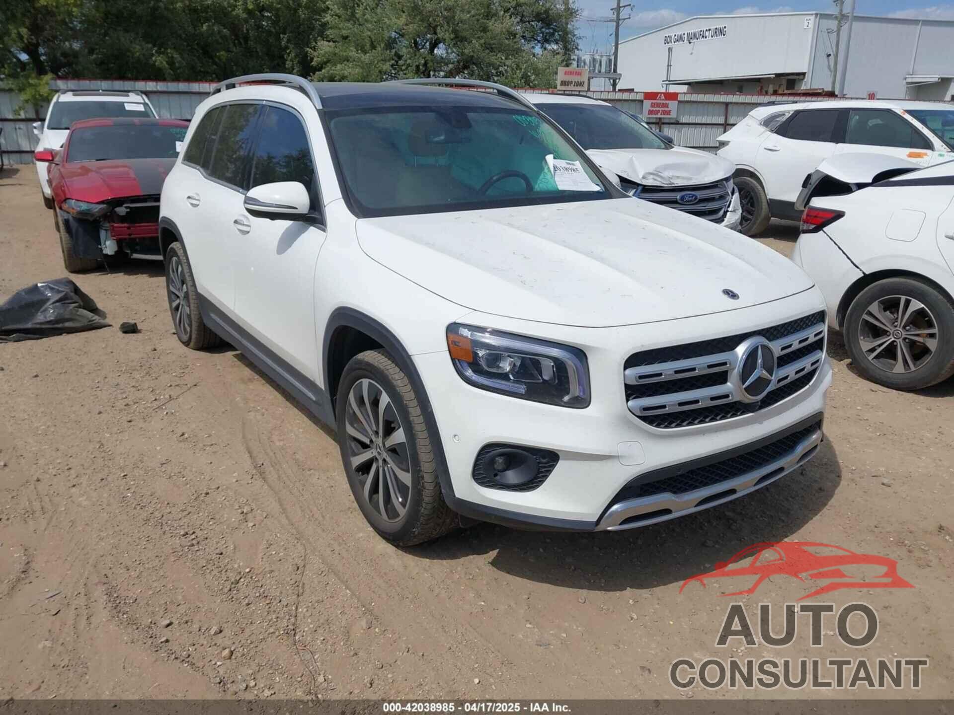 MERCEDES-BENZ GLB 250 2023 - W1N4M4GB4PW298282