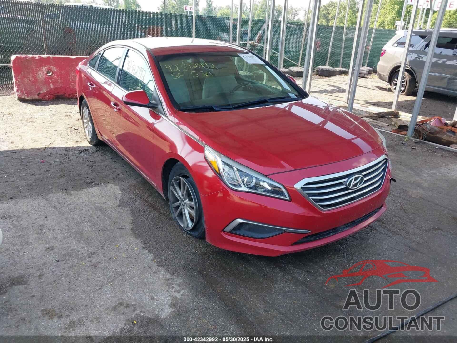 HYUNDAI SONATA 2017 - 5NPE24AF5HH489259