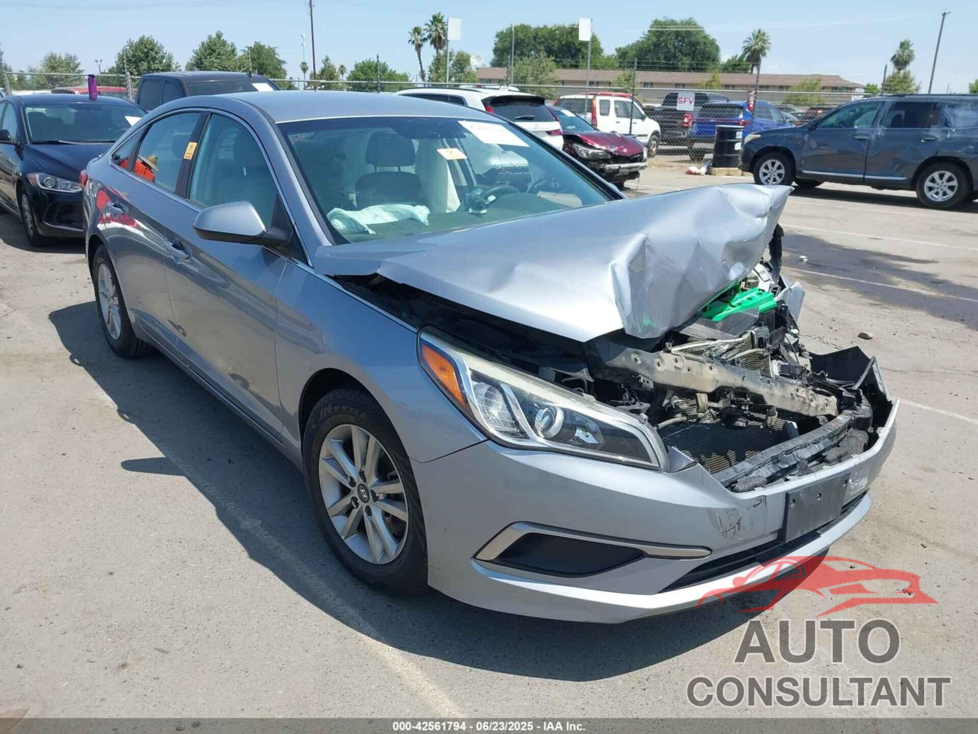 HYUNDAI SONATA 2017 - 5NPE24AF9HH530976