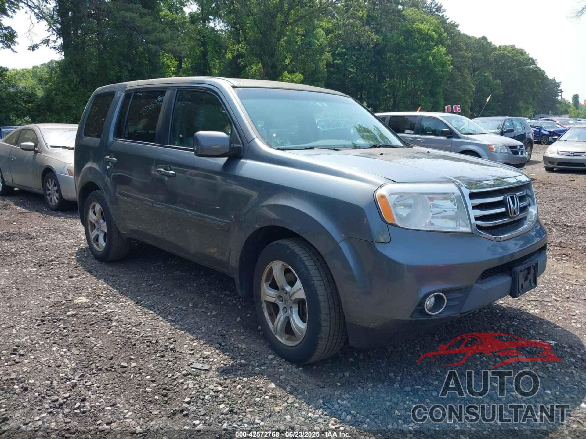 HONDA PILOT 2012 - 5FNYF4H40CB017922