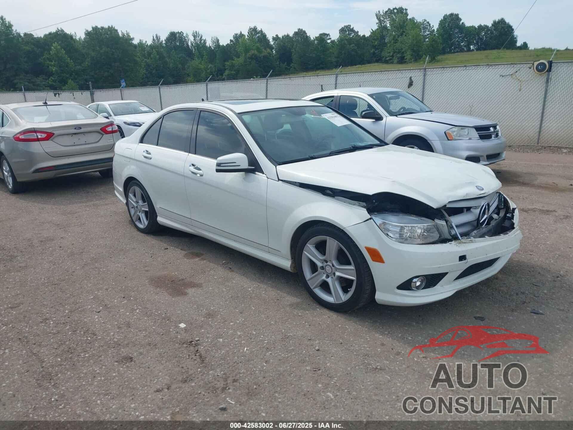 MERCEDES-BENZ C 300 2010 - WDDGF5EB0AR090693