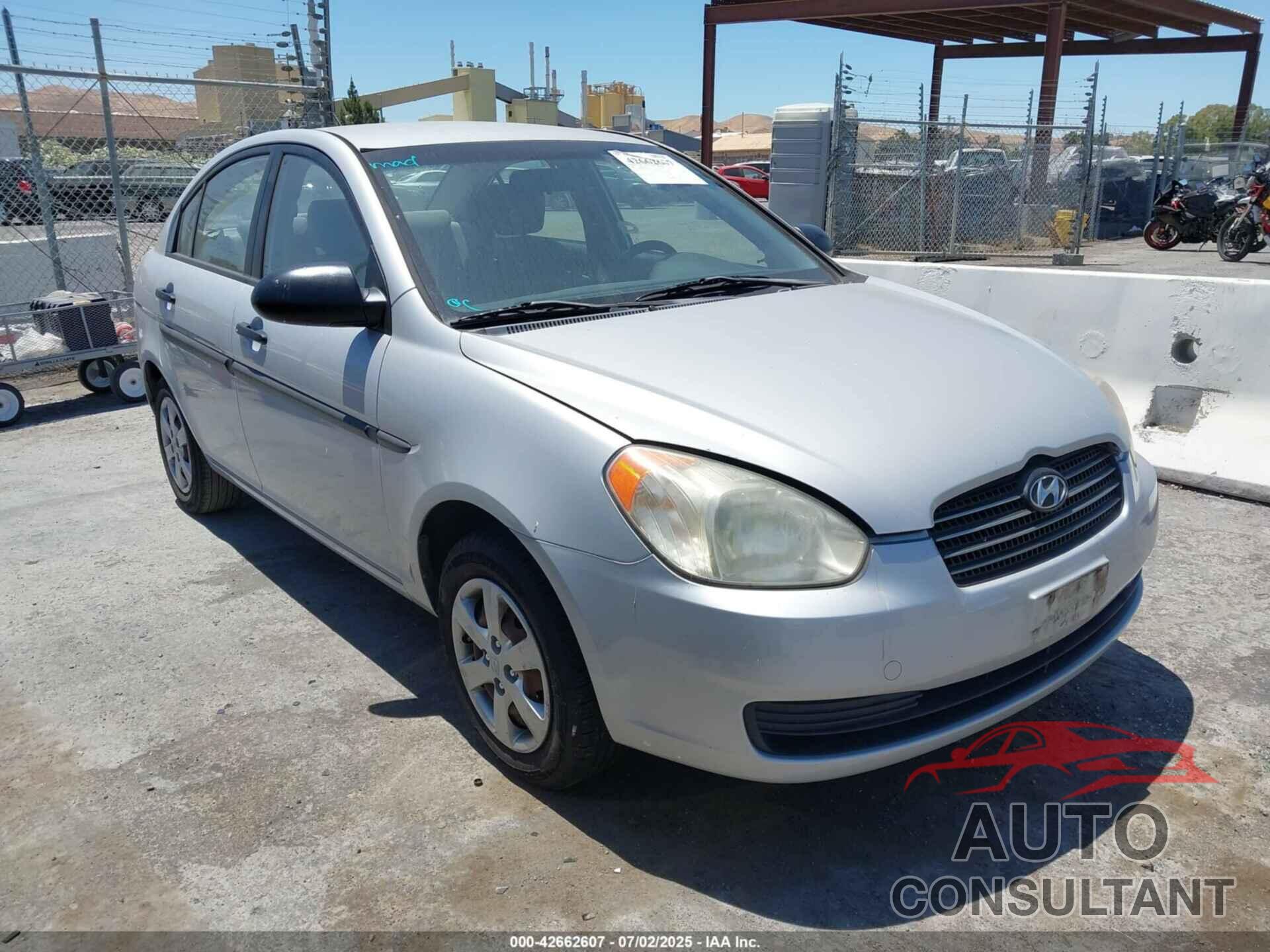 HYUNDAI ACCENT 2009 - KMHCM46C19U304918