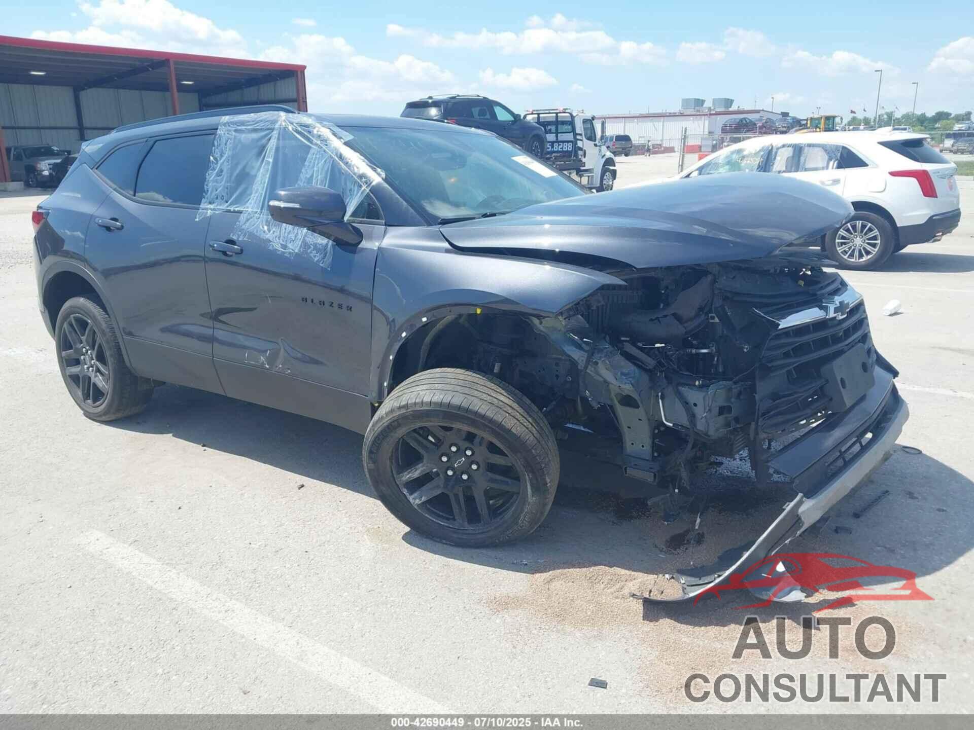 CHEVROLET BLAZER 2022 - 3GNKBJR43NS137102