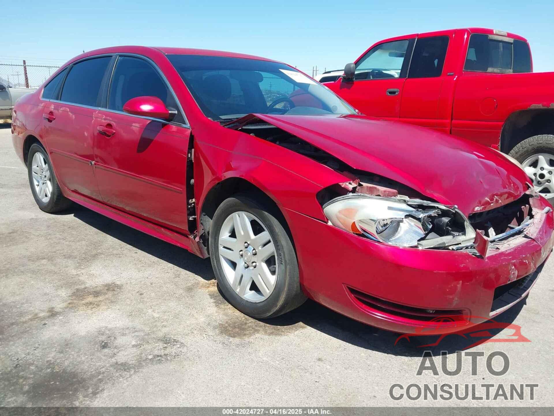 CHEVROLET IMPALA 2013 - 2G1WG5E33D1101753