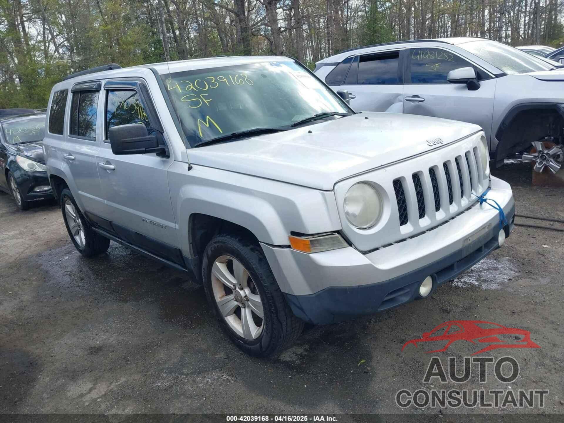 JEEP PATRIOT 2011 - 1J4NF1GBXBD118483