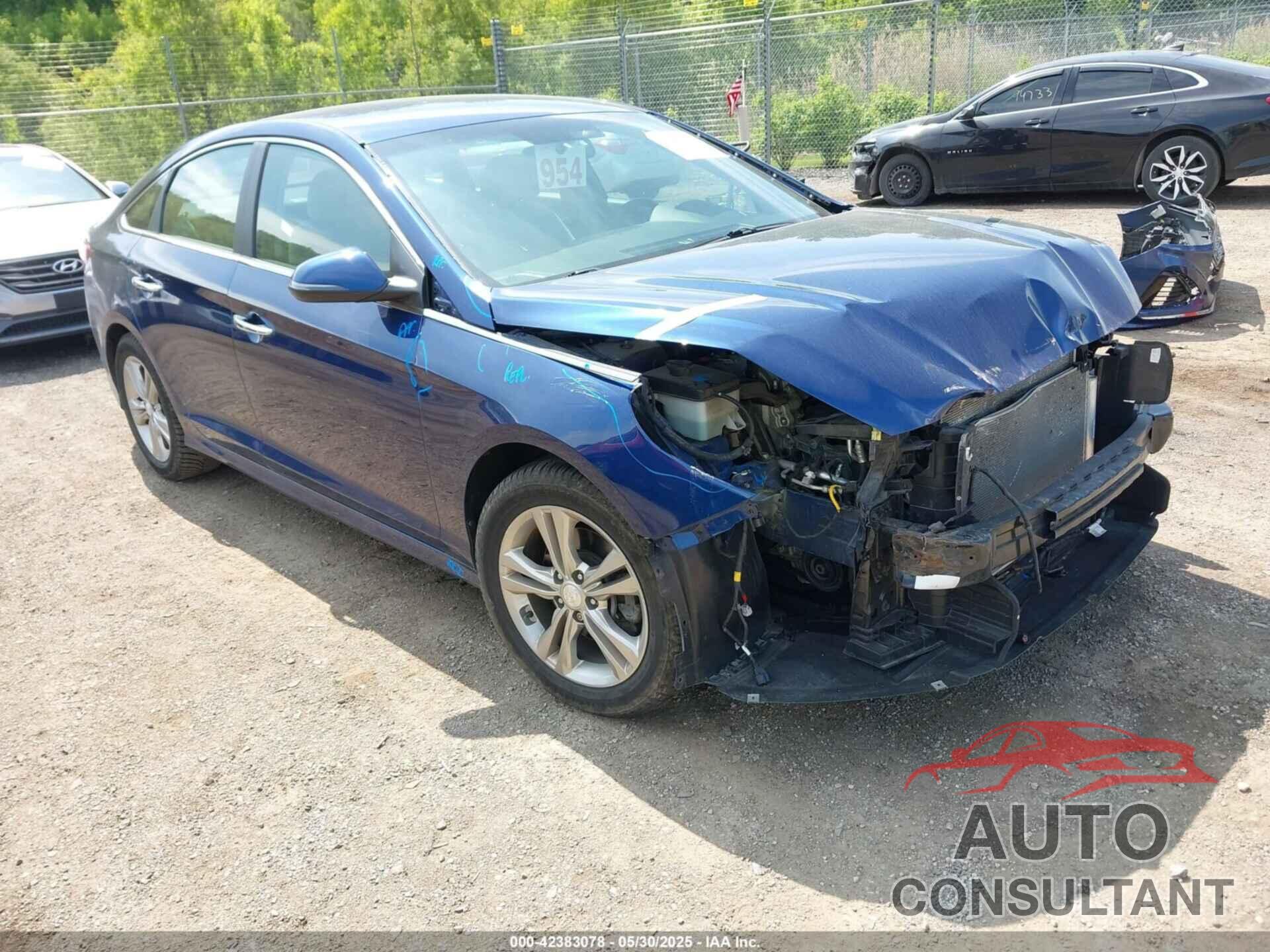 HYUNDAI SONATA 2019 - 5NPE34AFXKH761843