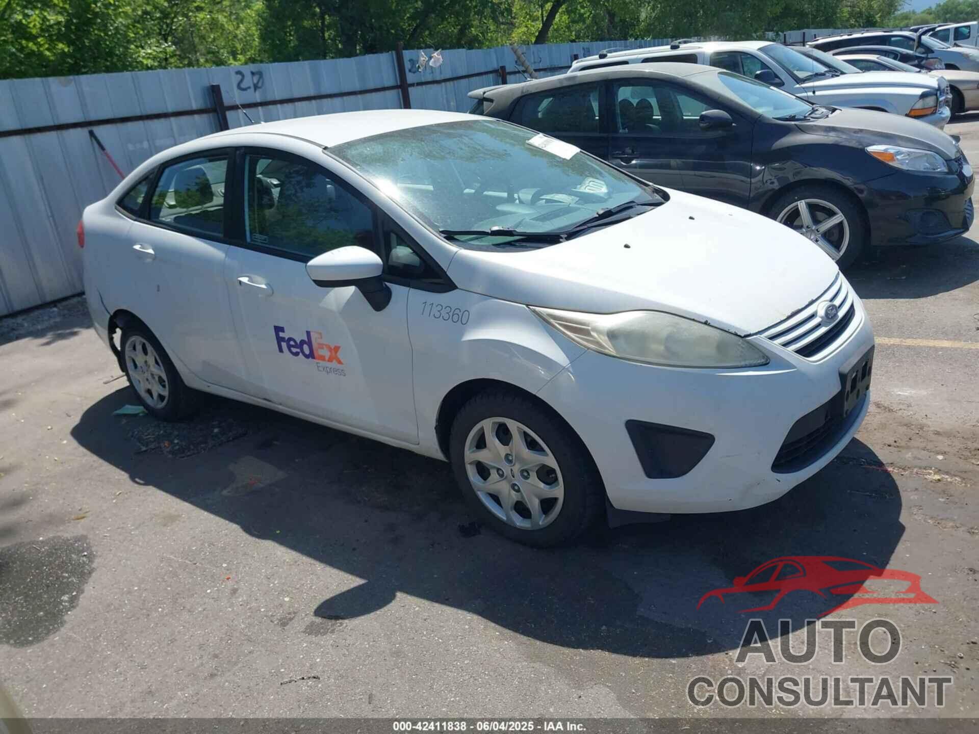 FORD FIESTA 2013 - 3FADP4AJ6DM114105