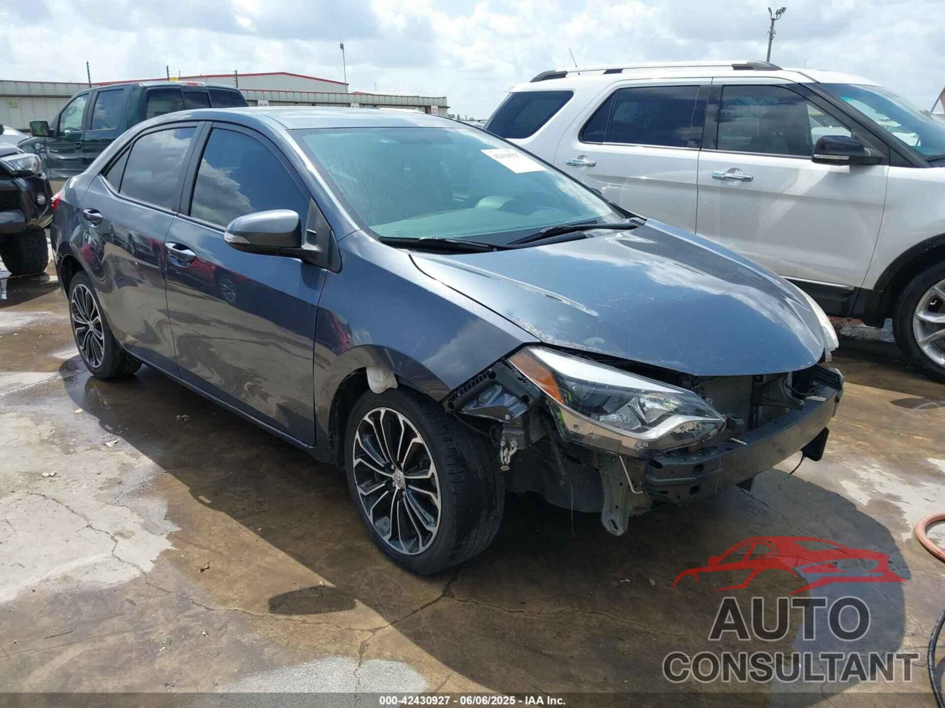 TOYOTA COROLLA 2016 - 5YFBURHE6GP497461