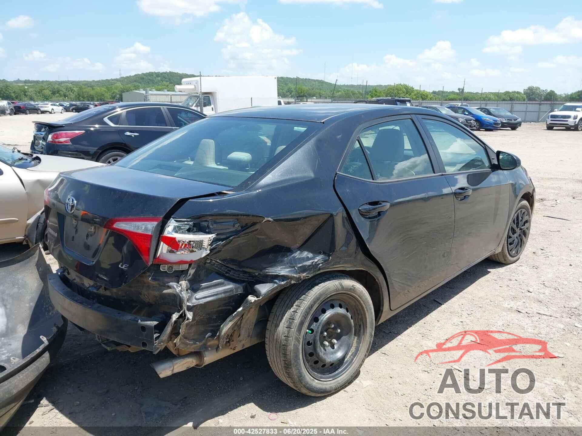 TOYOTA COROLLA 2016 - 5YFBURHE5GP406650