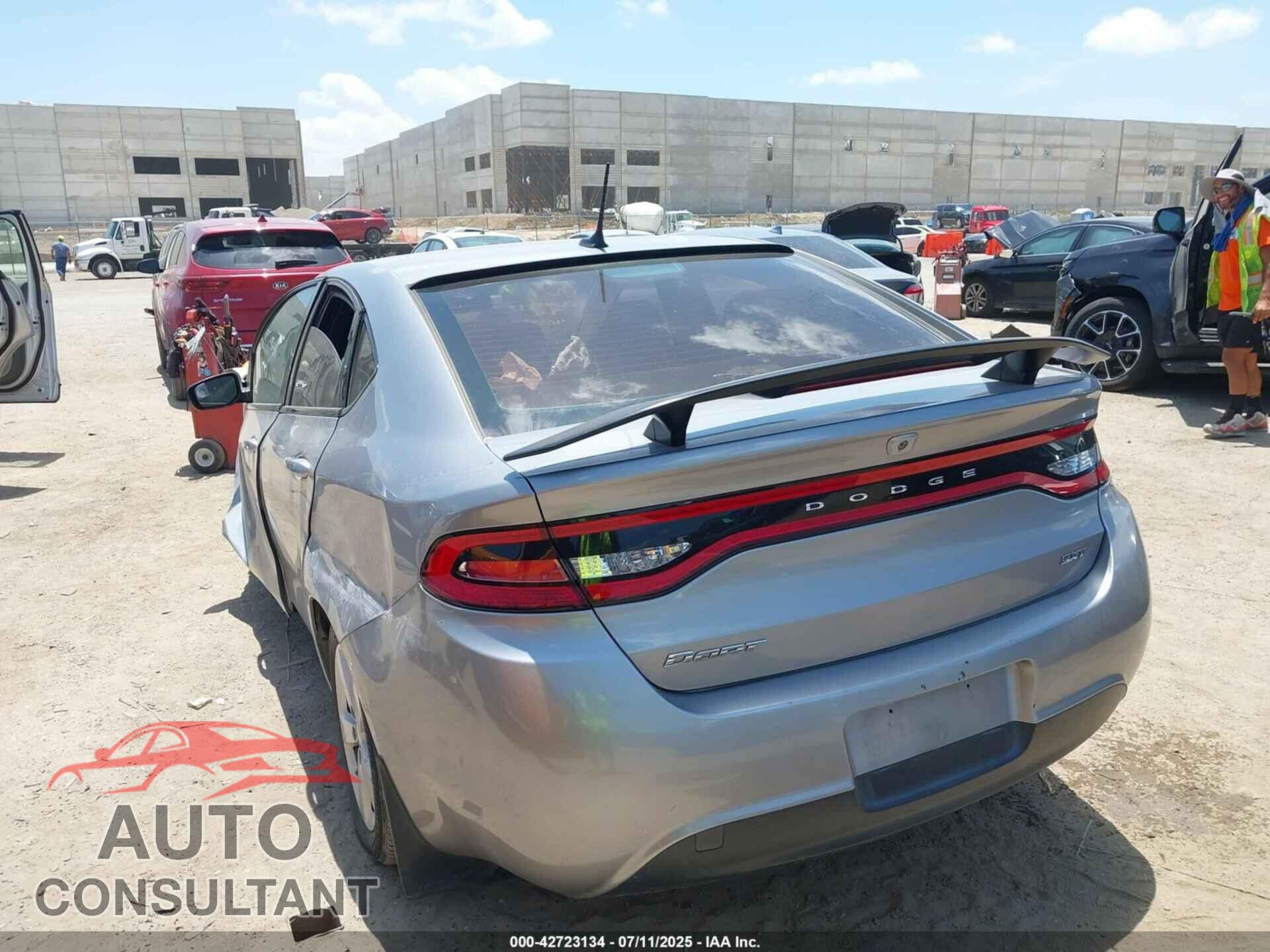 DODGE DART 2015 - 1C3CDFBB9FD403368