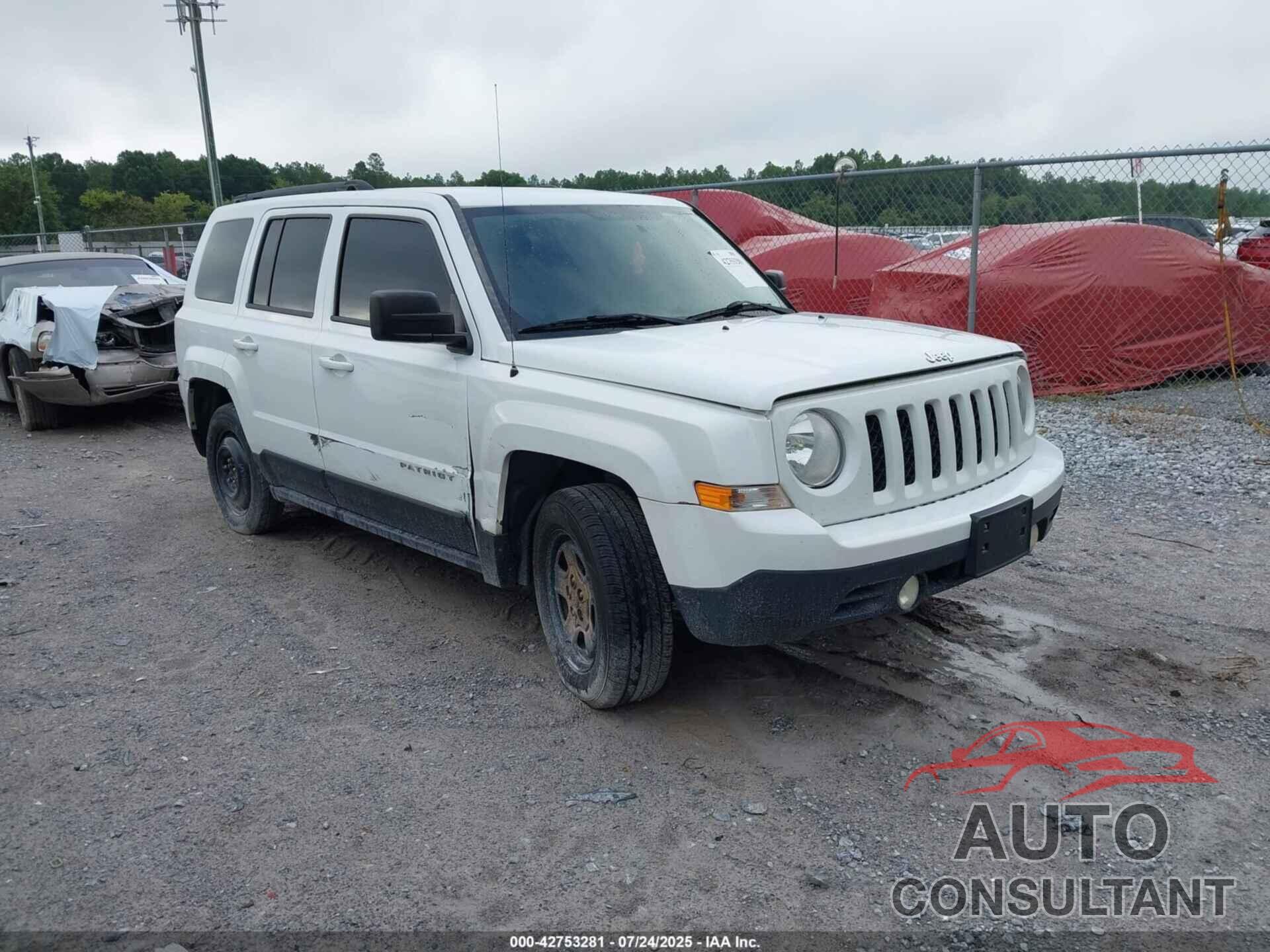 JEEP PATRIOT 2016 - 1C4NJPBA8GD513825