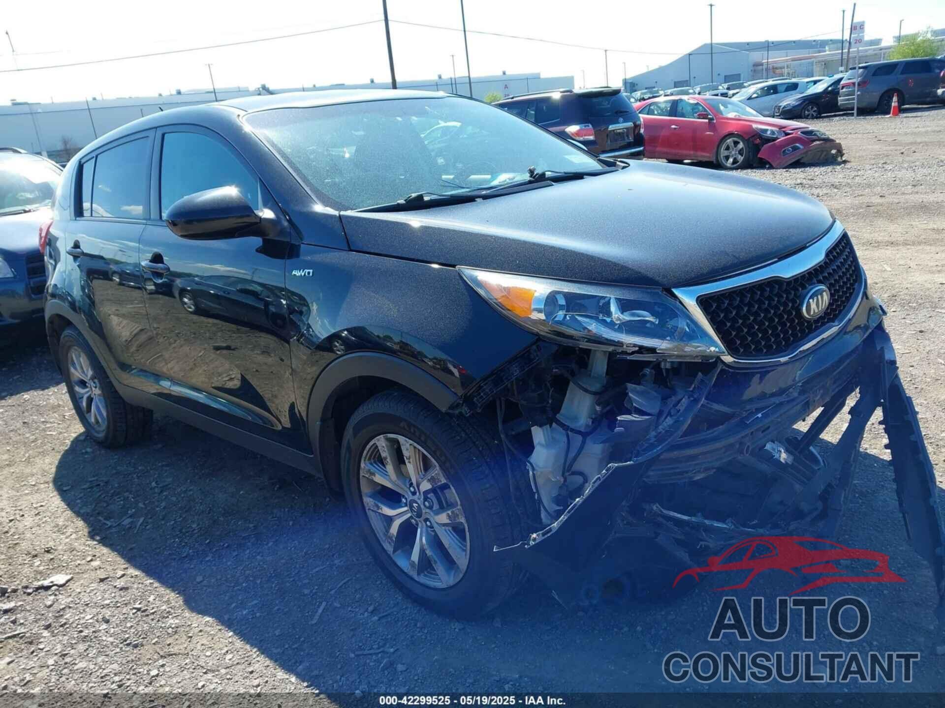 KIA SPORTAGE 2016 - KNDPBCAC7G7828017