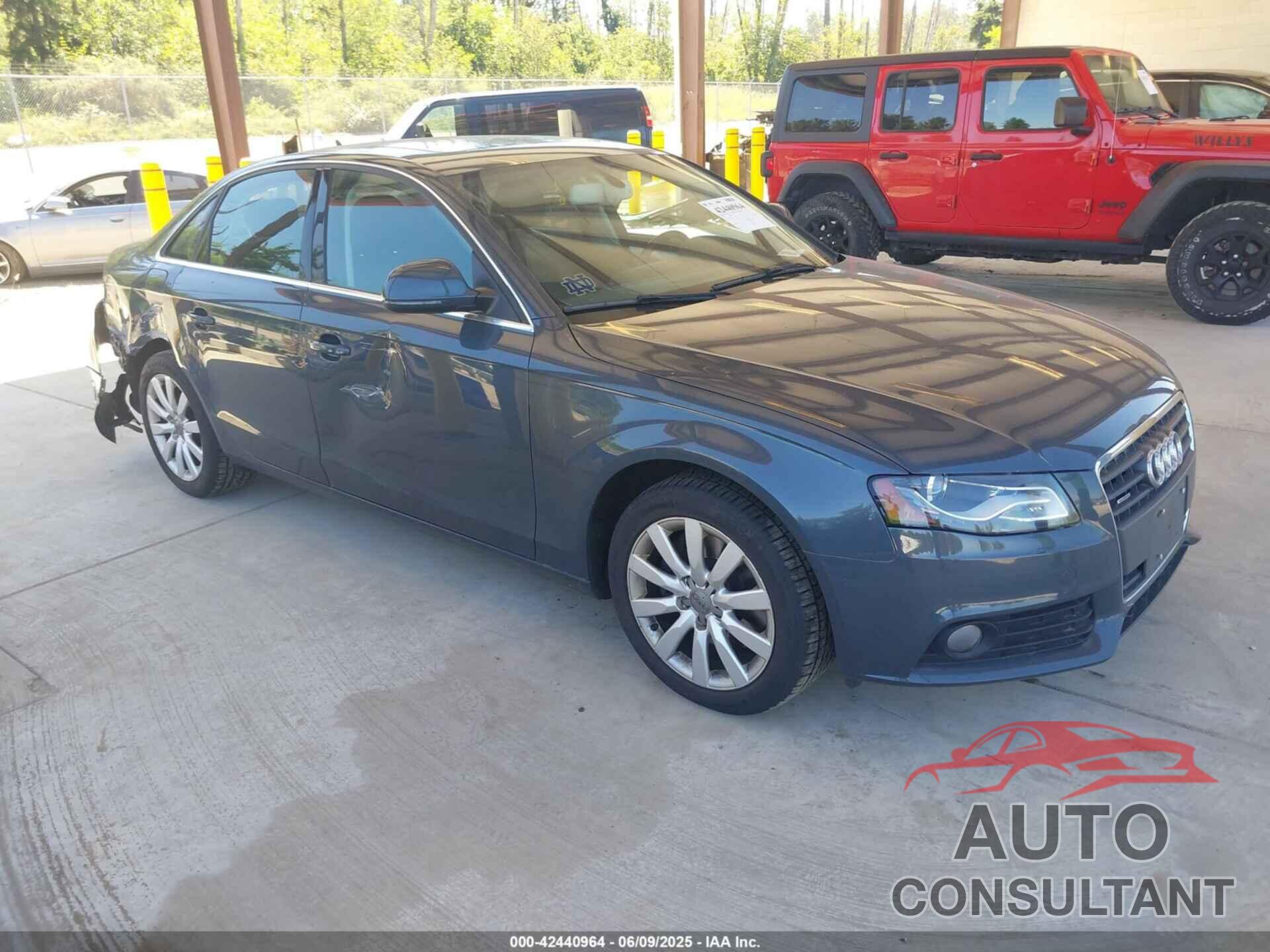AUDI A4 2009 - WAUSF78K49A094104