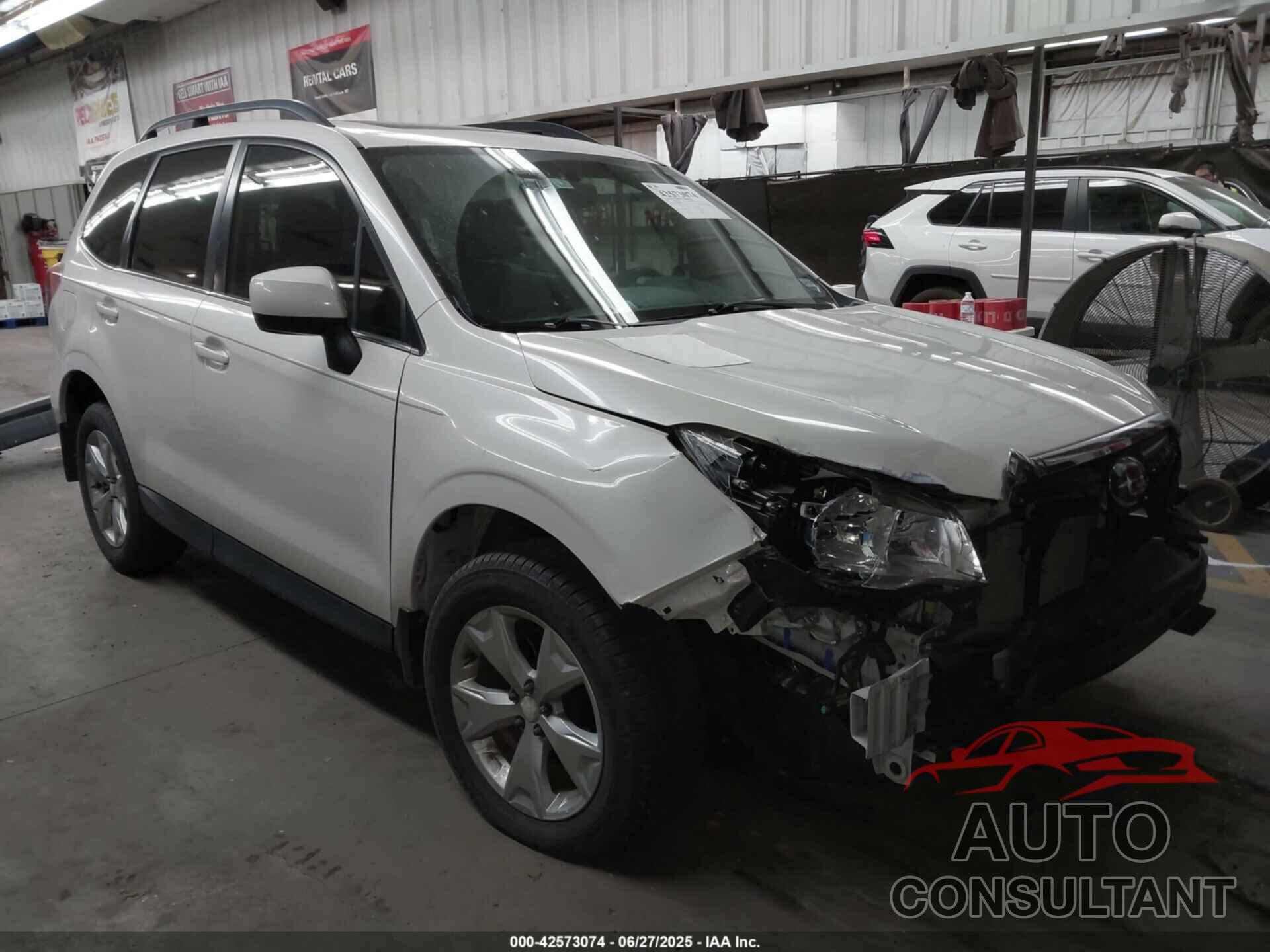 SUBARU FORESTER 2016 - JF2SJAHC2GH490559