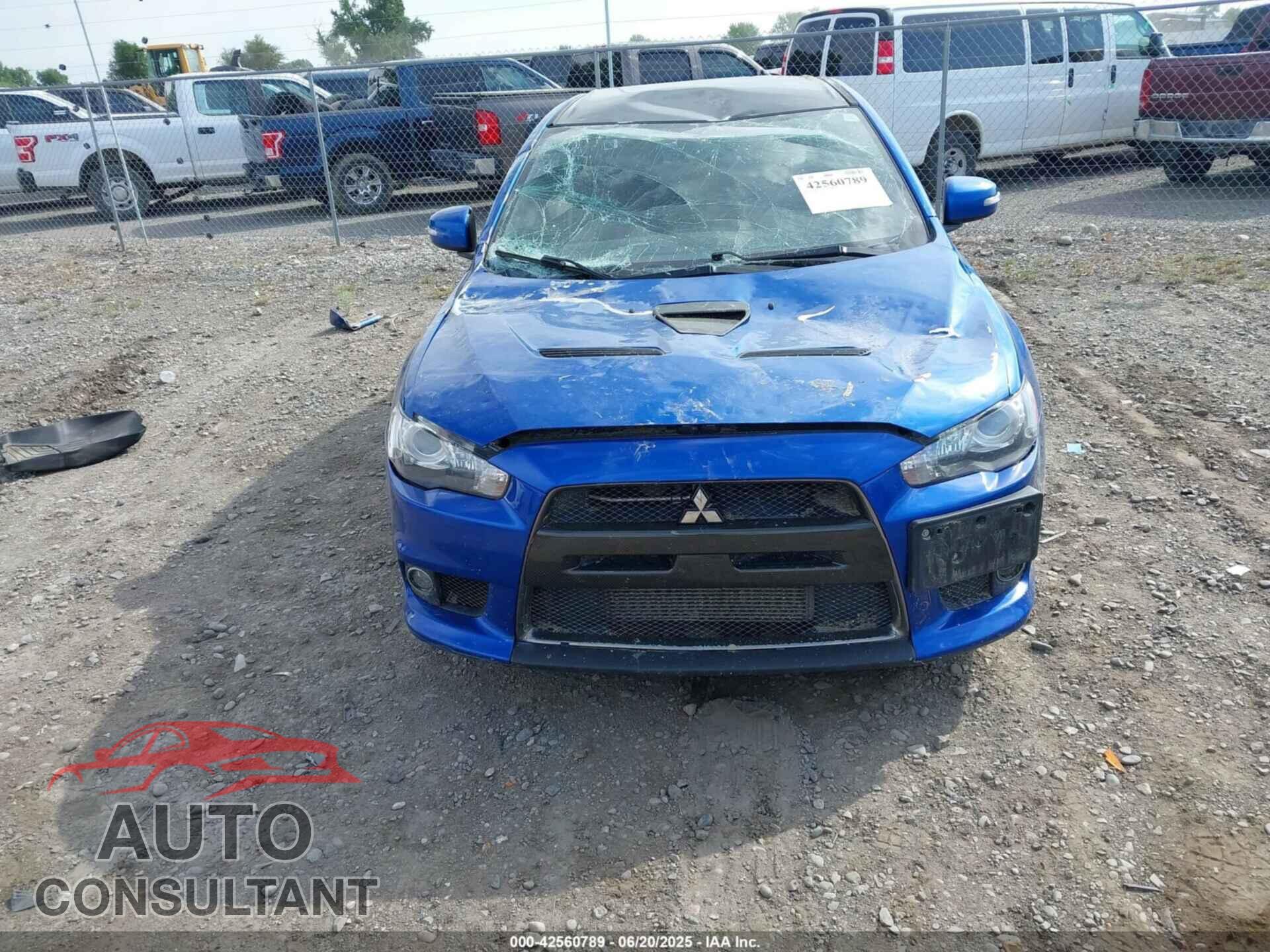 MITSUBISHI LANCER EVOLUTION 2015 - JA32W7FVXFU028861