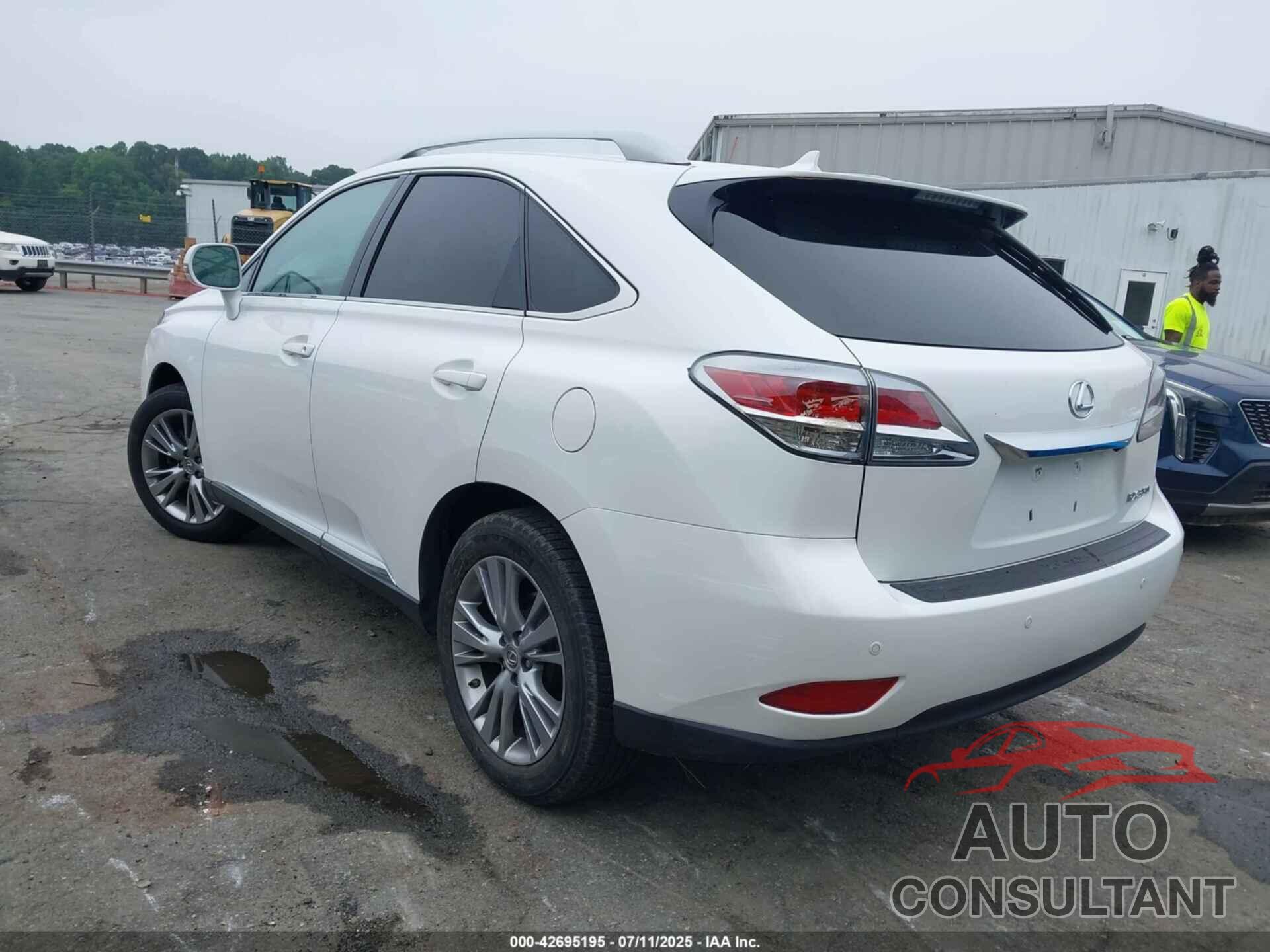 LEXUS RX 350 2013 - 2T2ZK1BA1DC129255