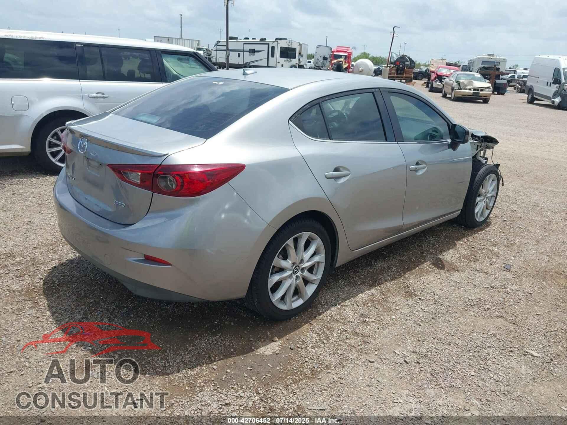 MAZDA MAZDA3 2015 - JM1BM1V30F1238746