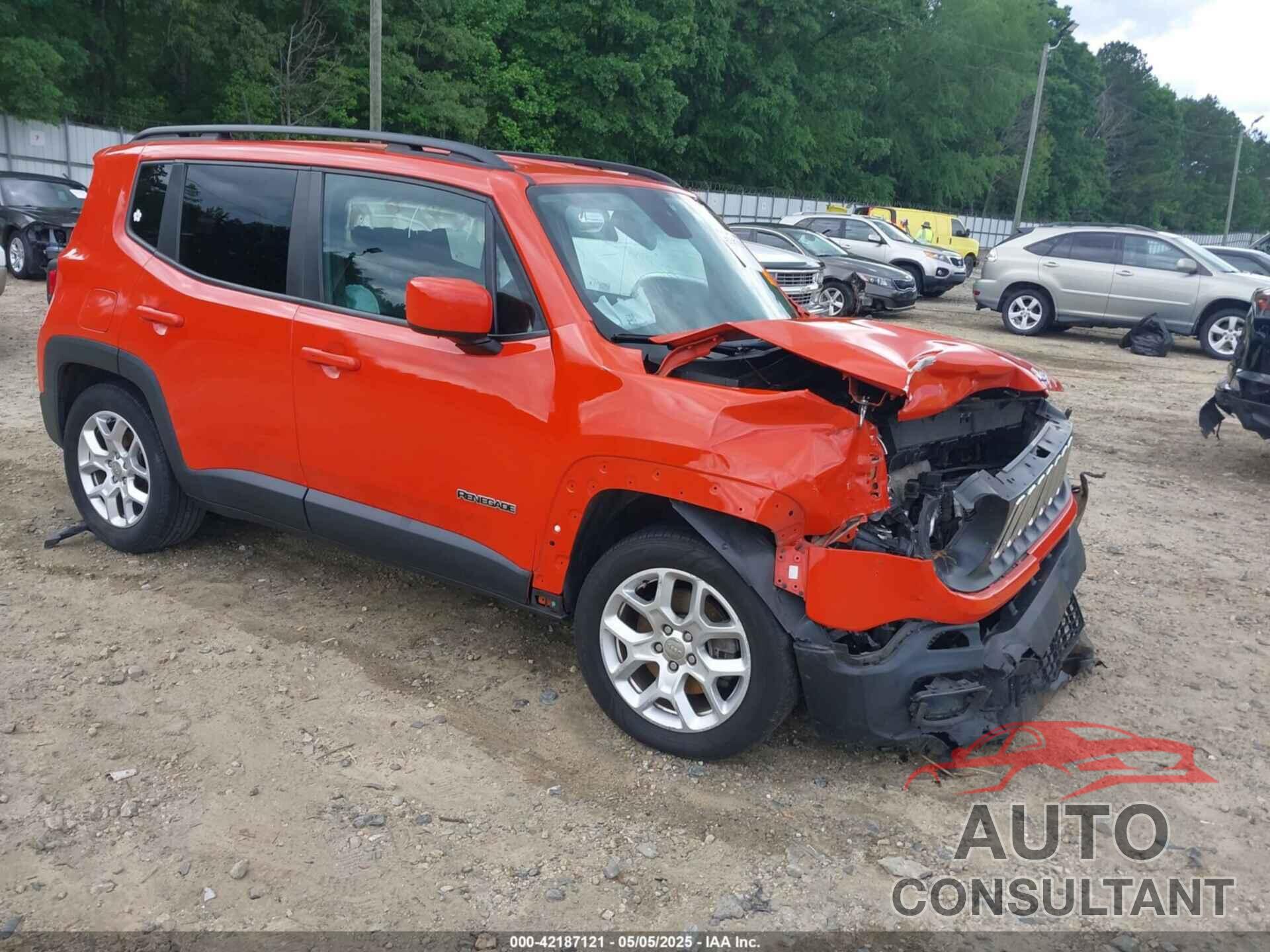 JEEP RENEGADE 2018 - ZACCJABB5JPJ62214