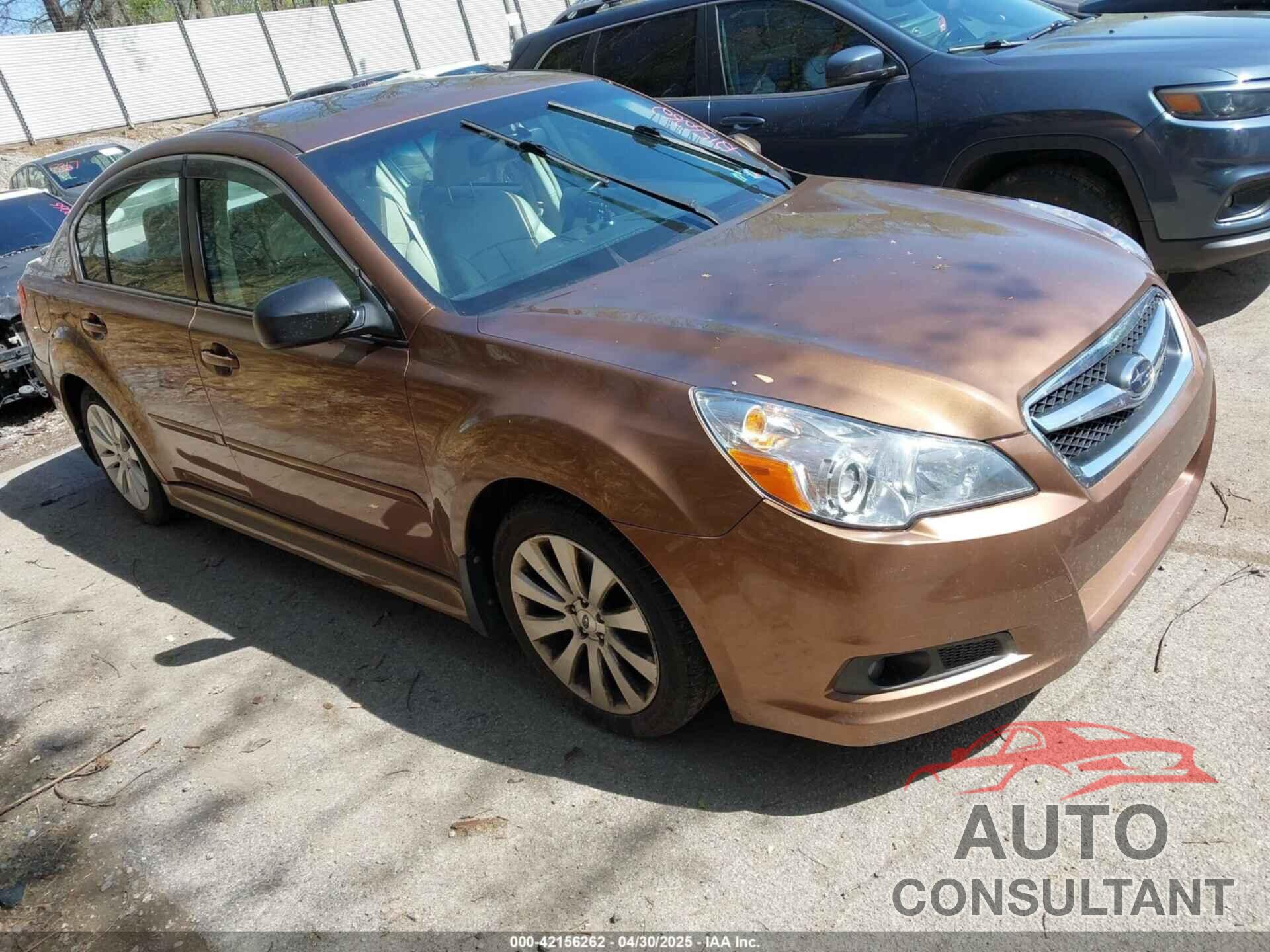 SUBARU LEGACY 2011 - 4S3BMBK66B3259863