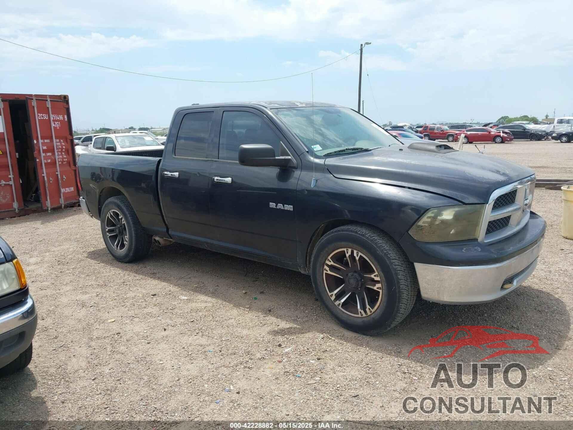 DODGE RAM 1500 2009 - 1D3HB18P29S796005