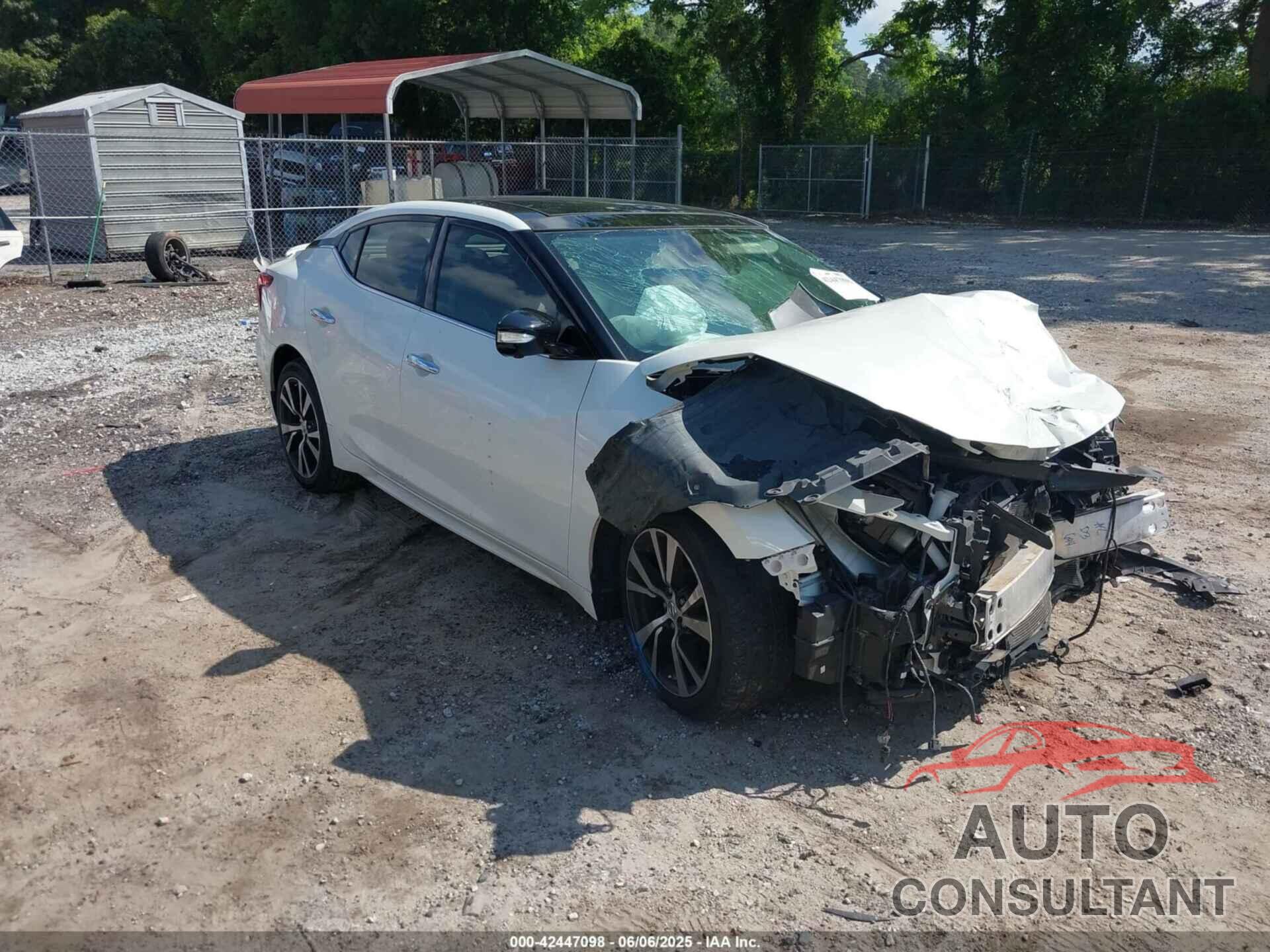 NISSAN MAXIMA 2018 - 1N4AA6AP9JC373169