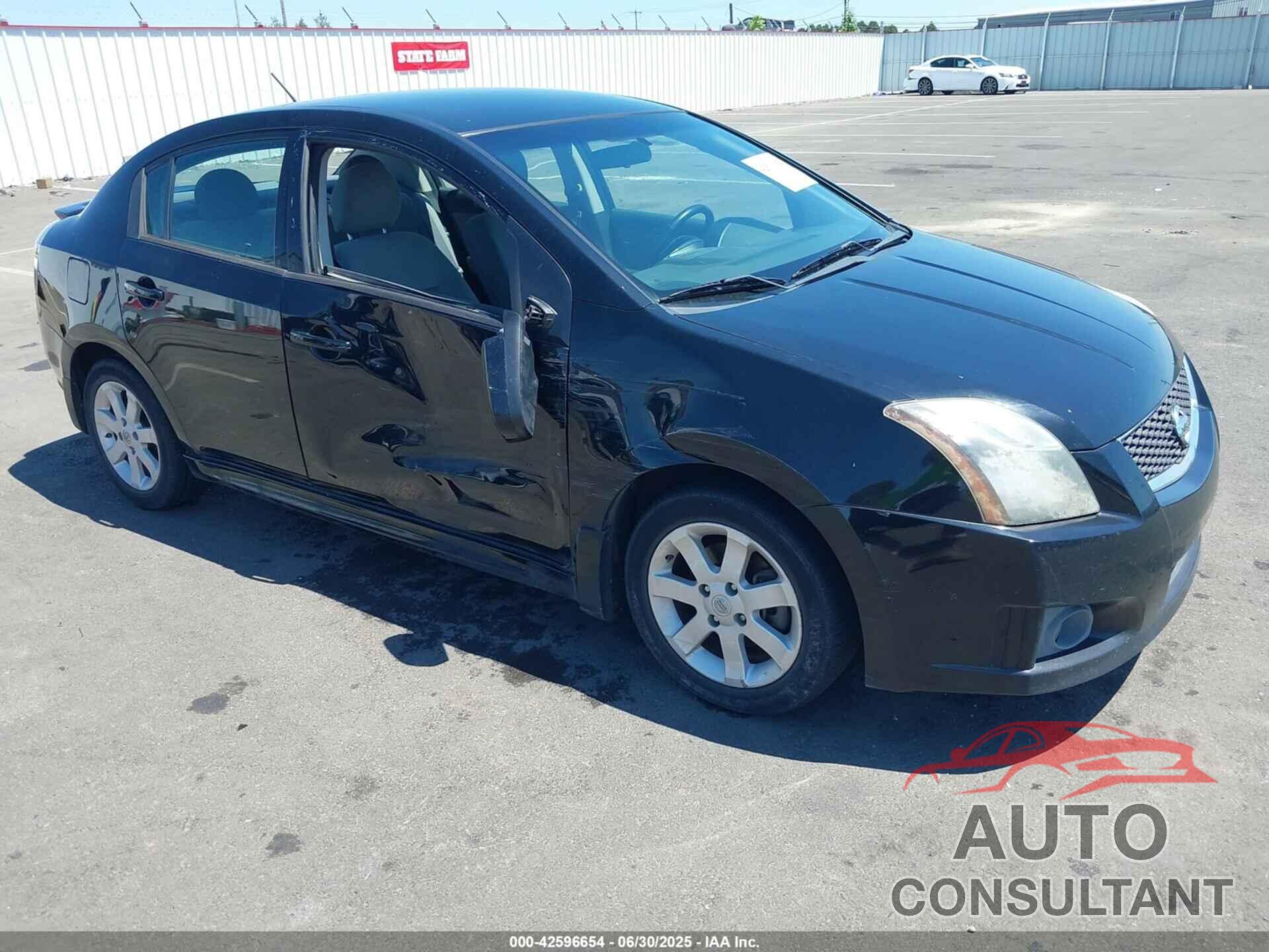 NISSAN SENTRA 2012 - 3N1AB6AP9CL672260