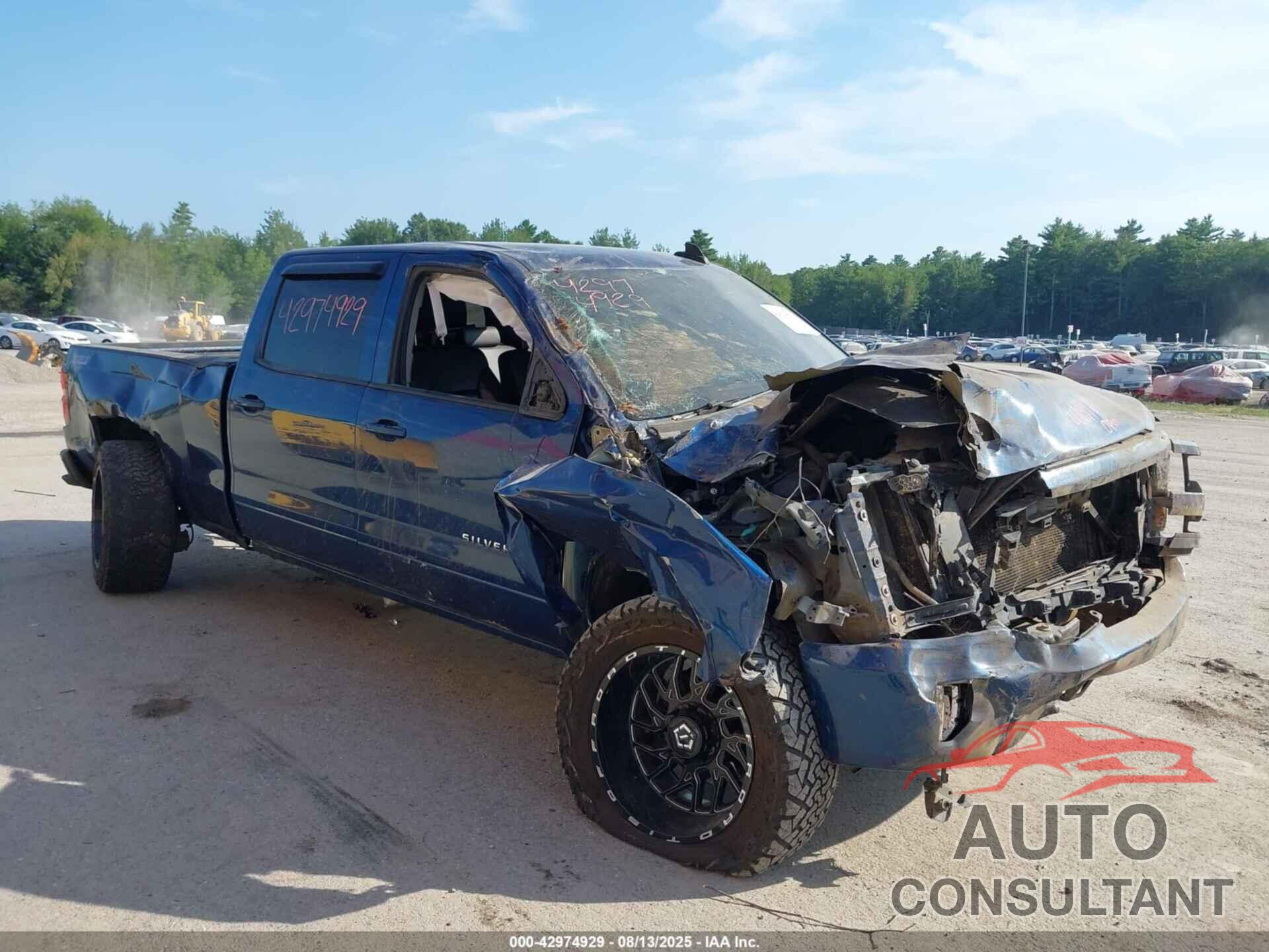 CHEVROLET SILVERADO 1500 2016 - 3GCUKRECXGG130604