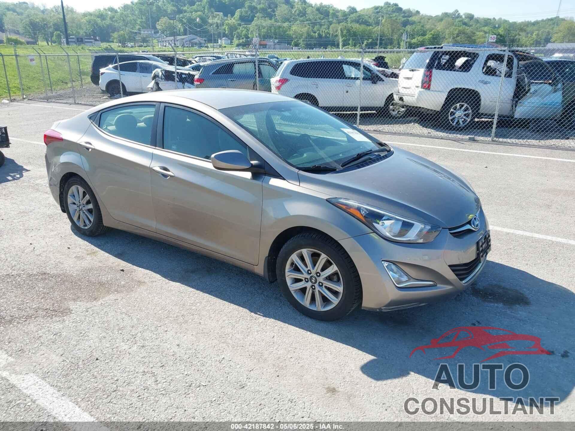 HYUNDAI ELANTRA 2016 - 5NPDH4AE3GH785218